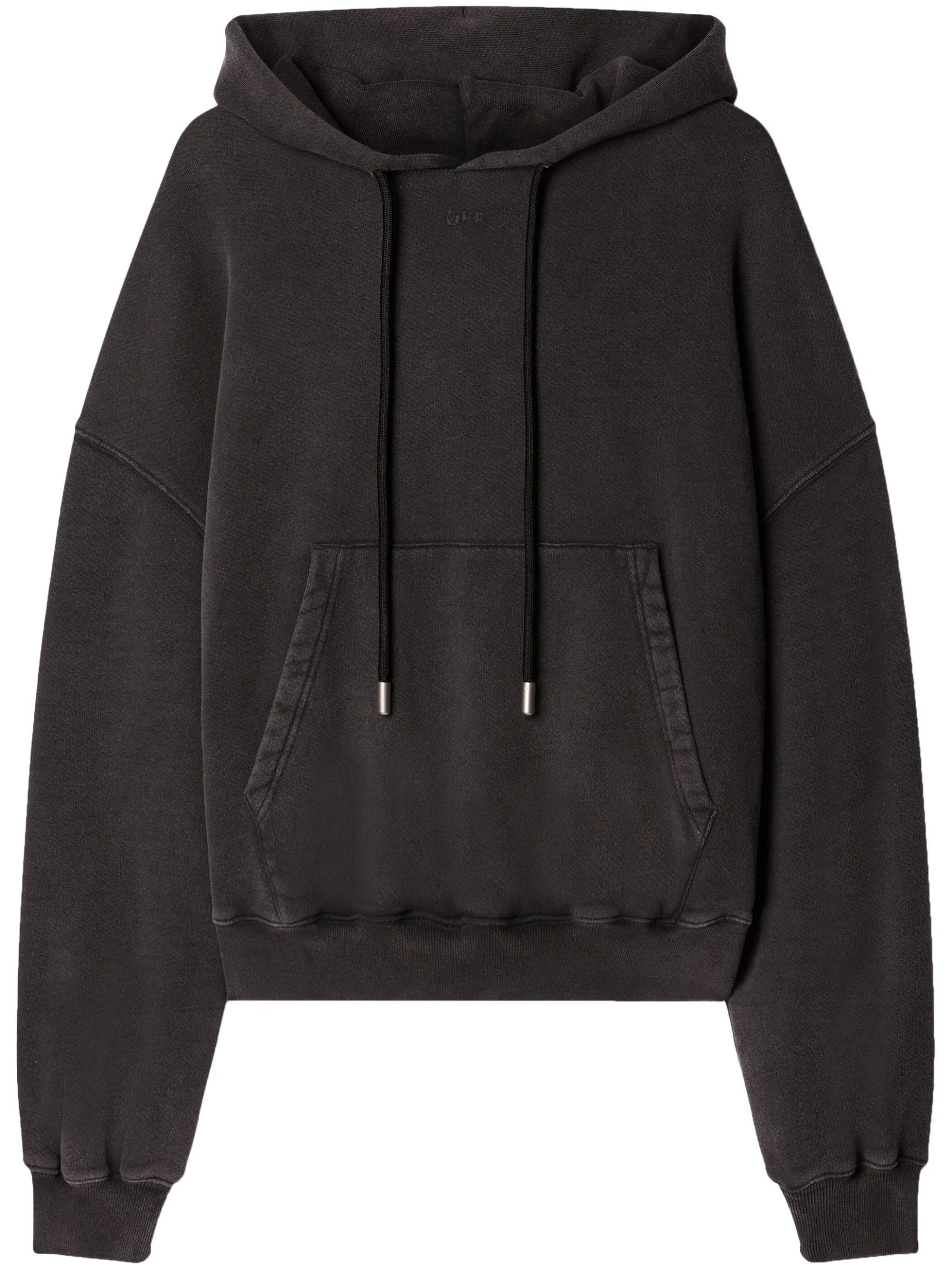 Off-White o1y0325 Hoodie in Lead Size US S / EU 44-46 / 1 - 1 Thumbnail