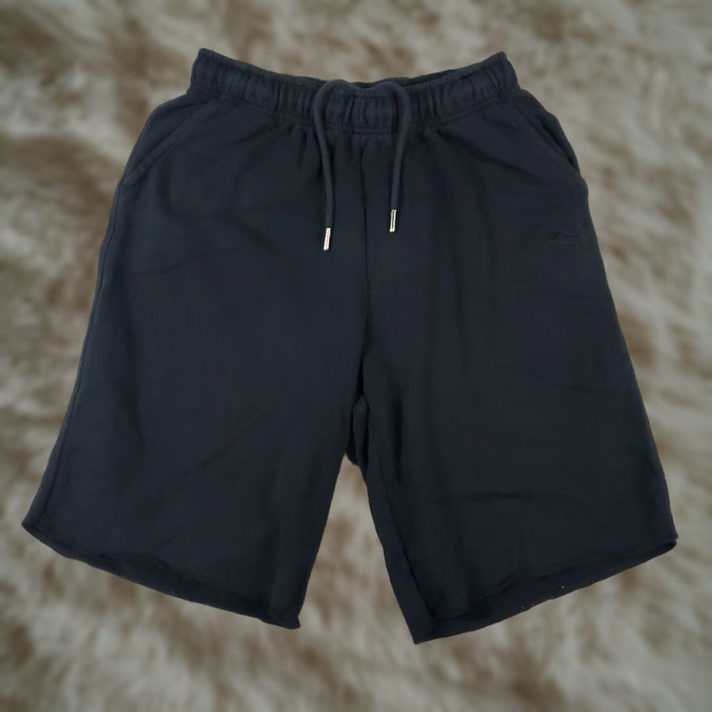 Puma PUMA Black Sports Sweat Shorts Mens Small Regular Fit Running Training Size US 29 - 1 Thumbnail