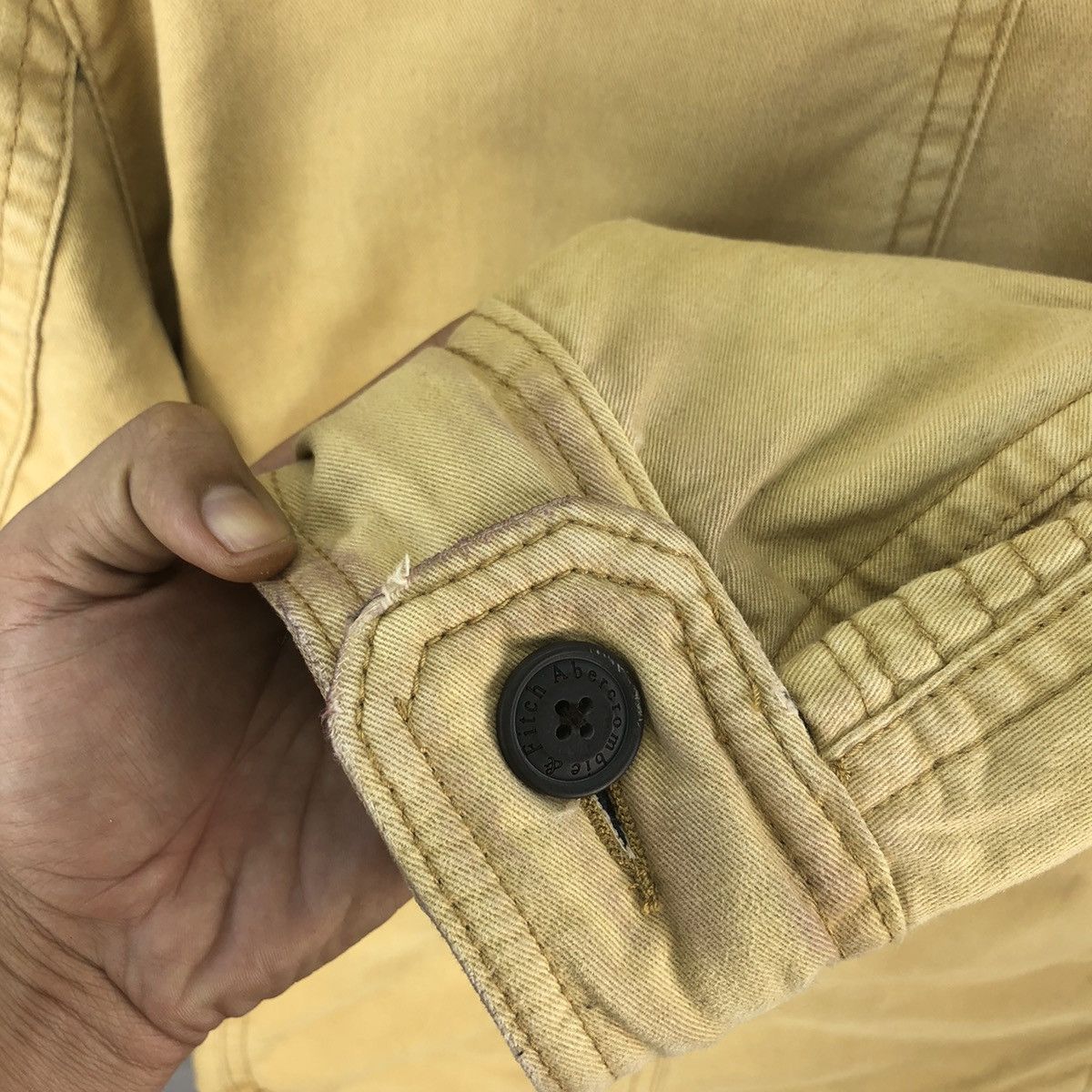 Abercrombie & Fitch Vintage 2000s A&F Zipper Saw Tooth Work Jacket - Faded Size US M / EU 48-50 / 2 - 21 Thumbnail