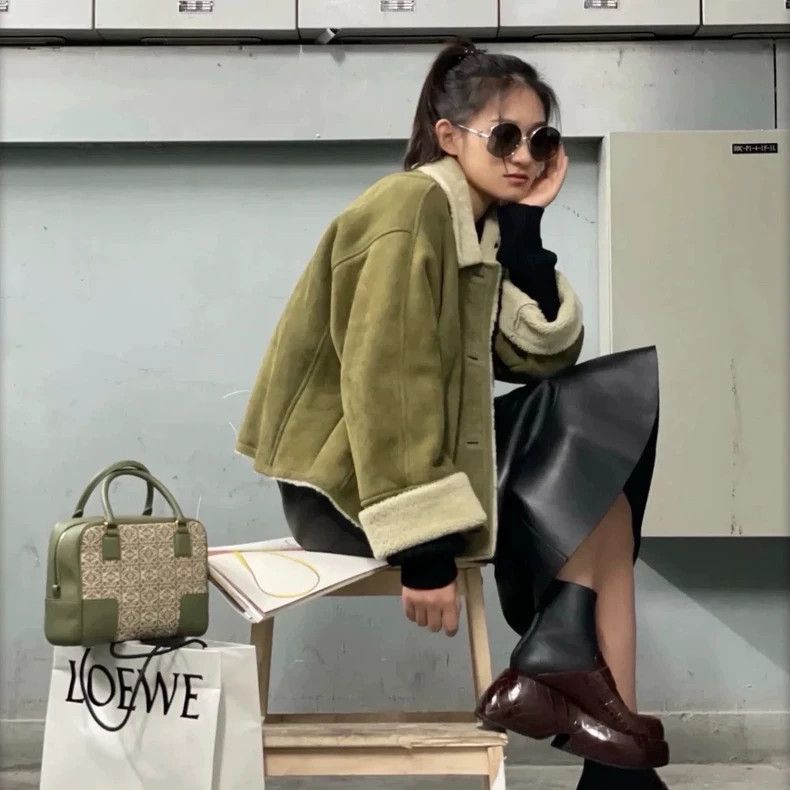 Loewe LOEWE Fur Lined Jacket 32 Size 4XL / US 24-26 - 7 Thumbnail