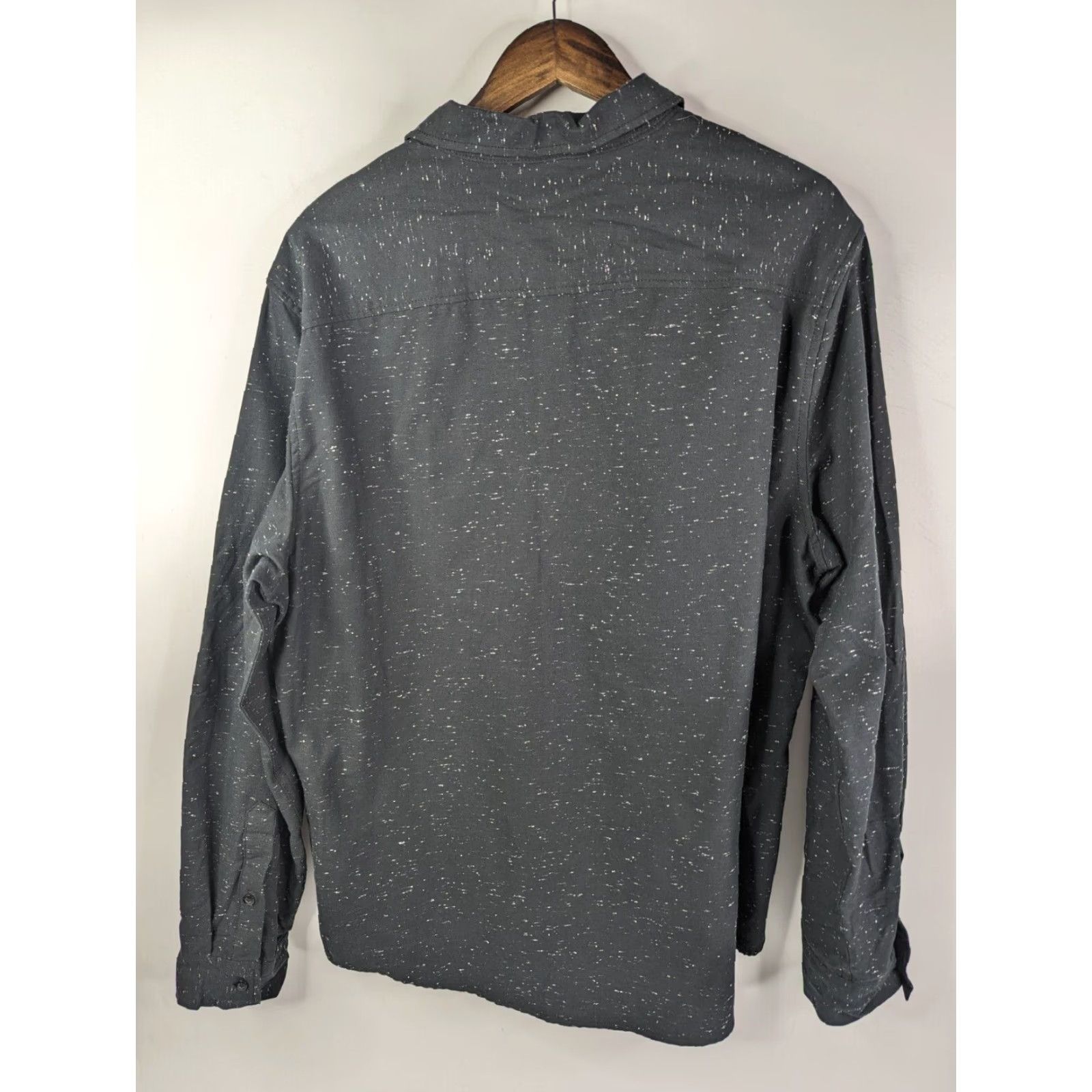 Vintage VINTAGE Rock & Republic Cotton Shirt Long Sleeve Black XL Men Button-Up Size US XL / EU 56 / 4 - 4 Thumbnail