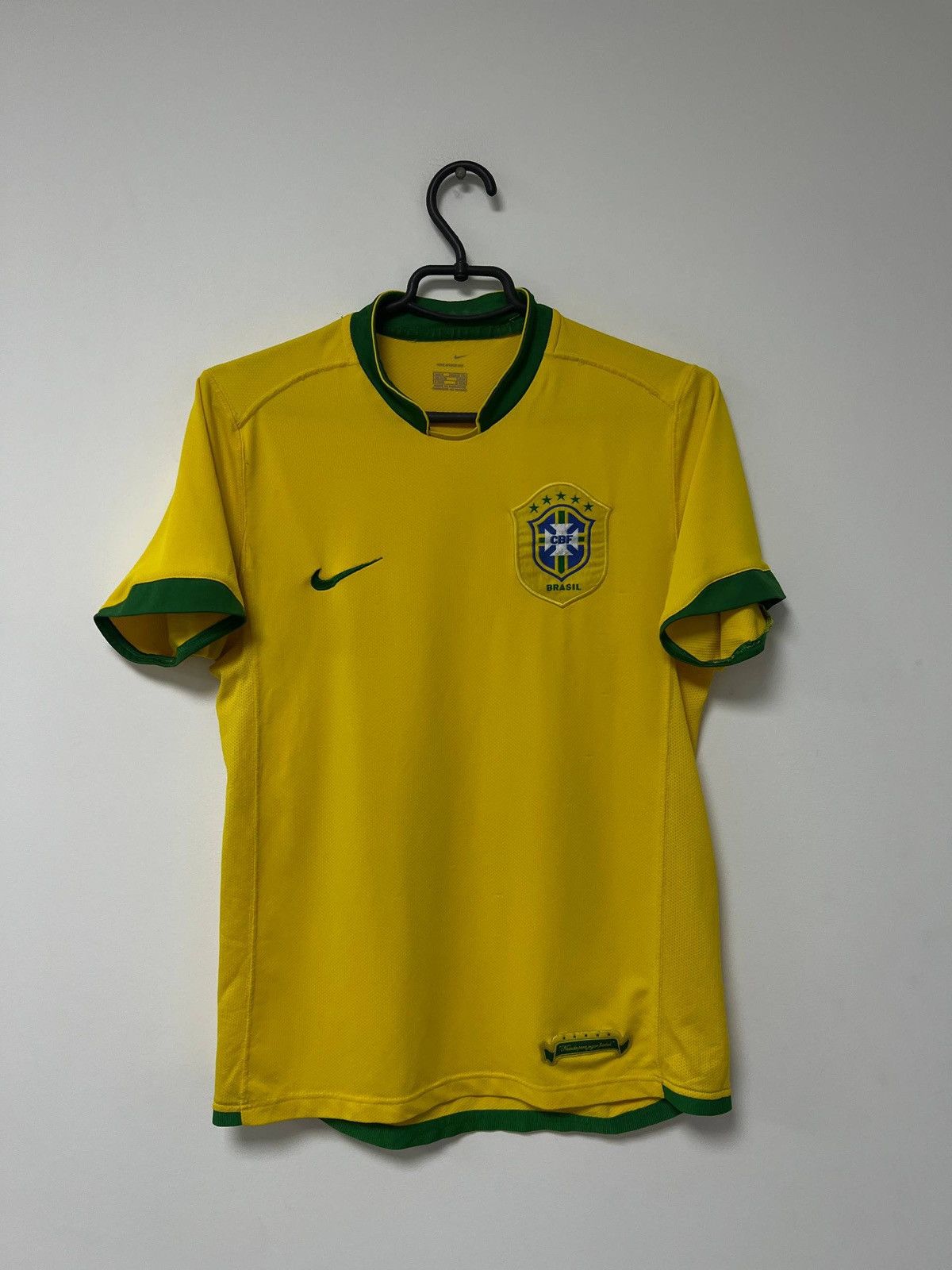Nike Brazil World Cup 2006-2007 Football Shirt Brasil Nike S Size US S / EU 44-46 / 1 - 1 Thumbnail