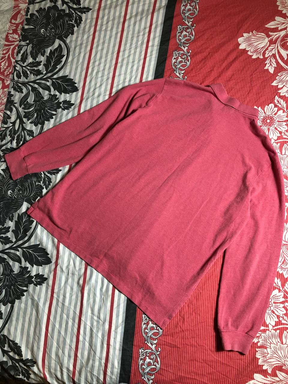 Polo Ralph Lauren Vintage Polo Ralph Lauren Striped Rugby Long Sleeve Polo Size US XL / EU 56 / 4 - 10 Thumbnail