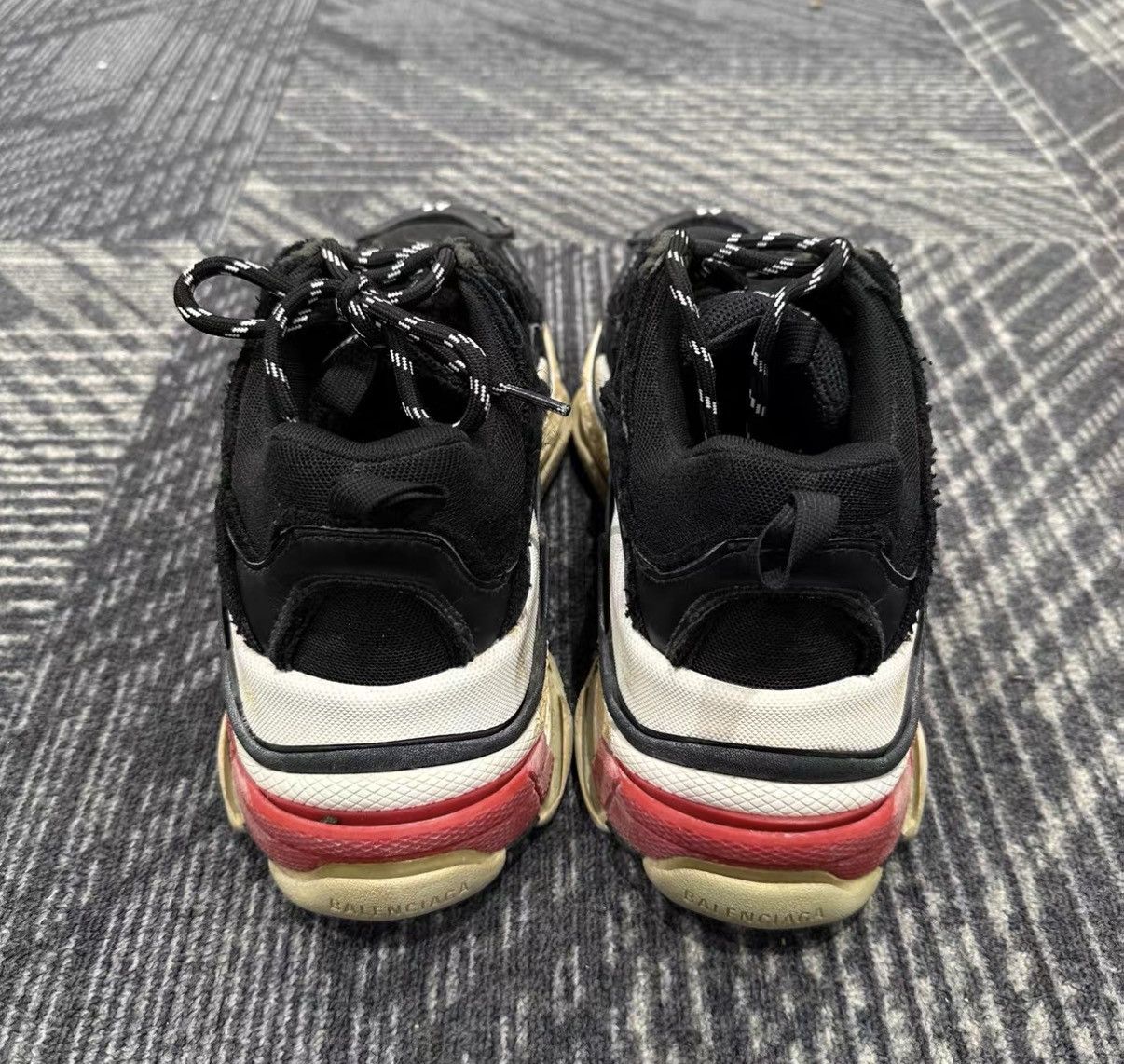 Balenciaga Balenciaga Triples DIY Distressed Sneakers J42 Size US 8 / EU 41 - 3 Thumbnail