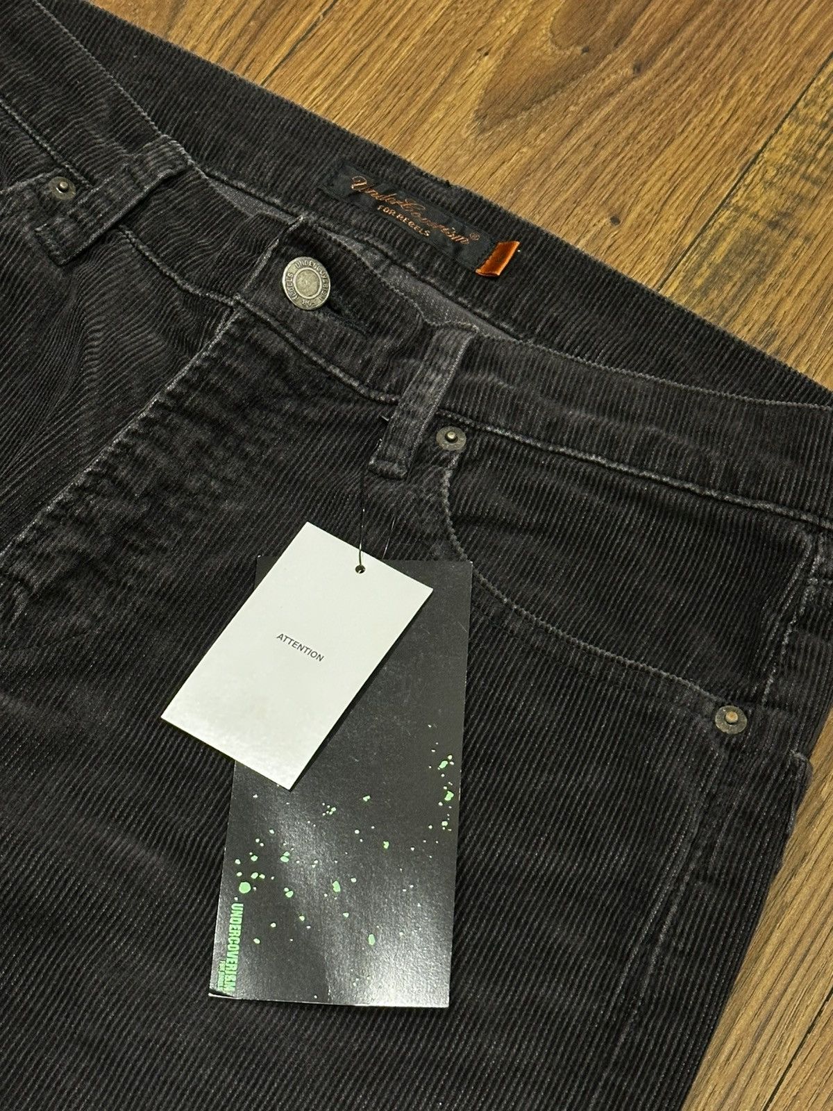 Undercover Undercover AW06 “Guruguru” Bug Corduroy Pants Size US 30 / EU 46 - 8 Thumbnail