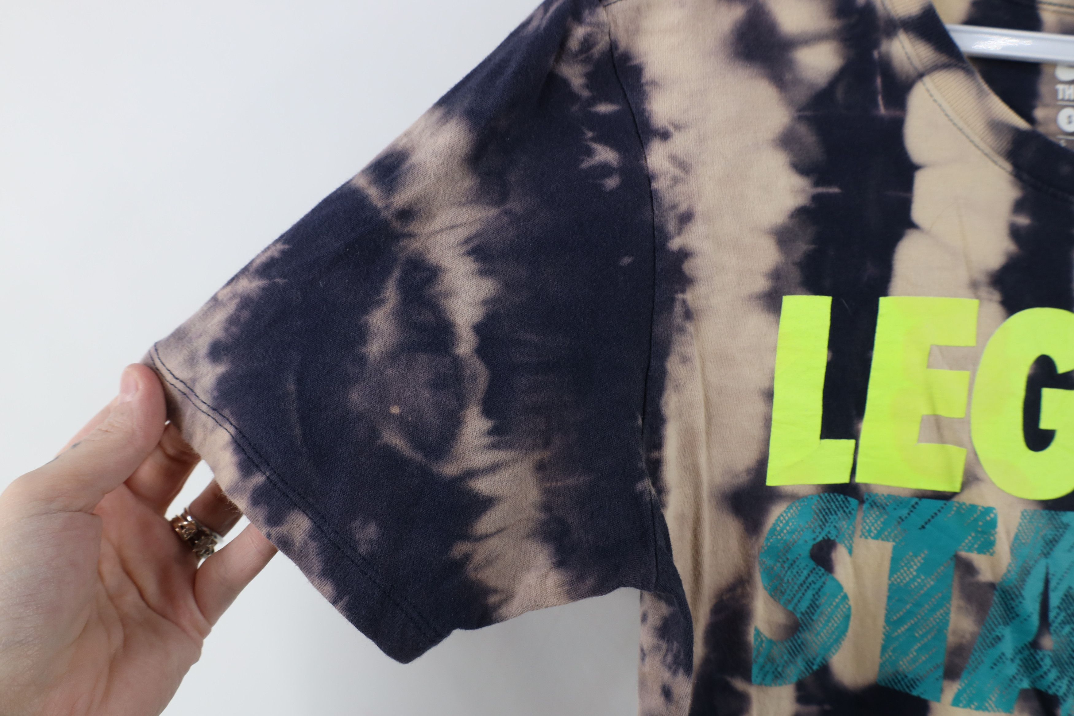Nike × Vintage Y2K Nike Scott Center Swoosh Legend Status Acid Wash T-Shirt Size US S / EU 44-46 / 1 - 6 Thumbnail