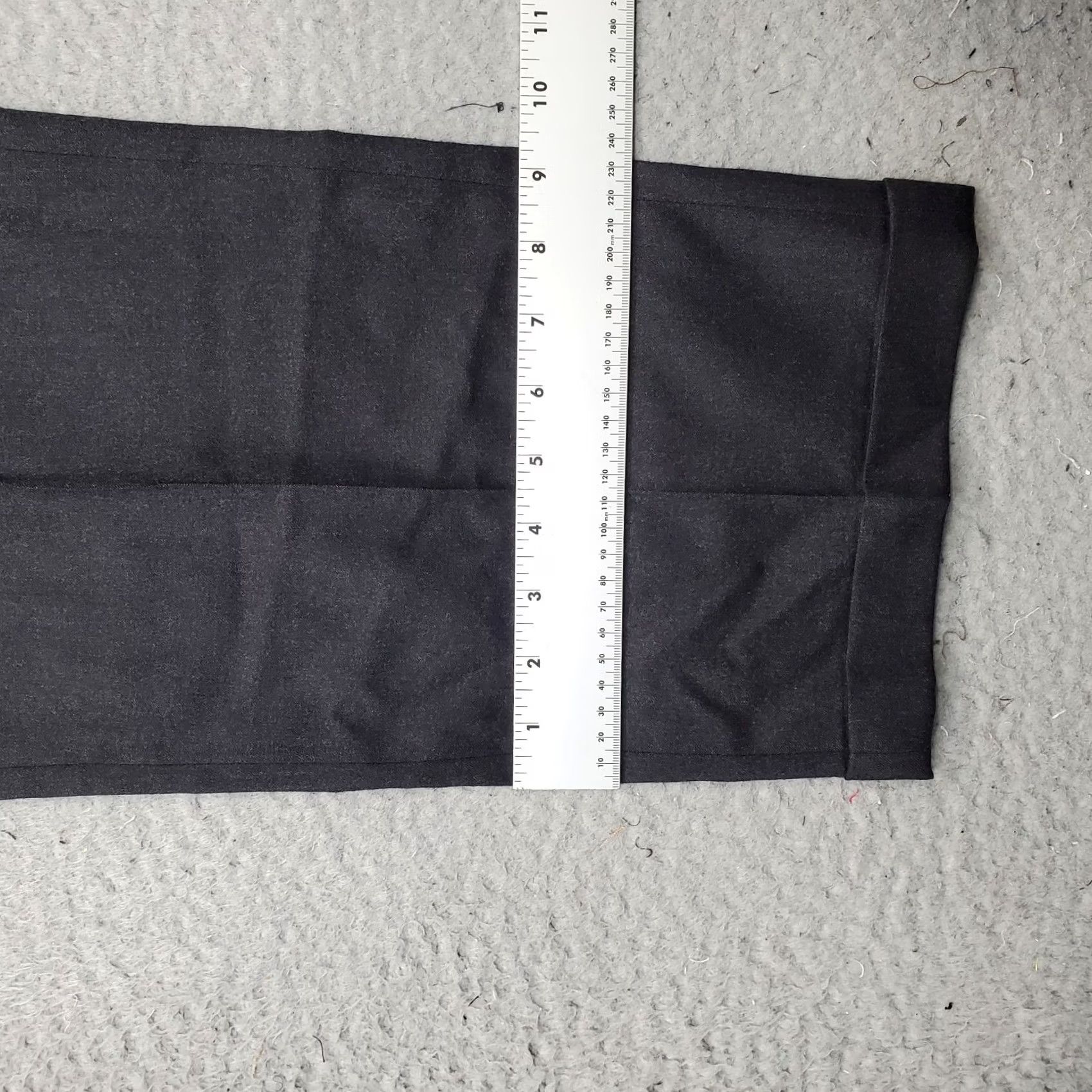 Brooks Brothers Brooks Brothers Men's 34 Gray Wool Comfort Stretch Pleated Cuffed Pants Made USA Size US 34 / EU 50 - 5 Thumbnail