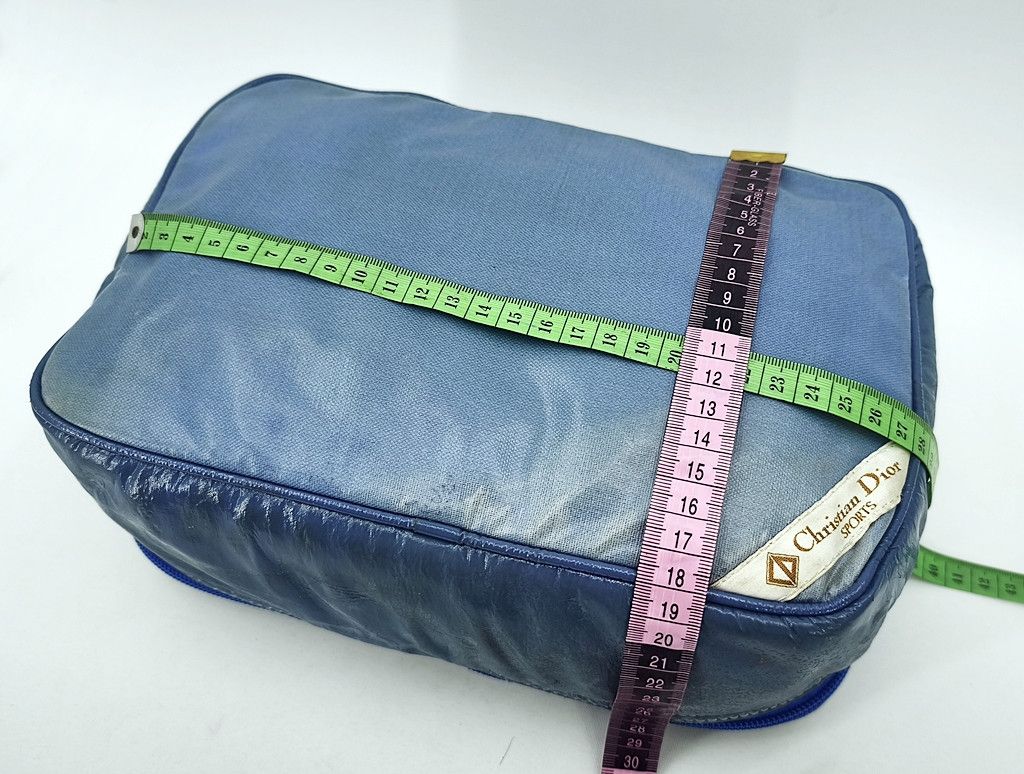 Christian Dior Monsieur distressed vintage CHRISTIAN DIOR sports cosmetic bag Size ONE SIZE - 9 Thumbnail