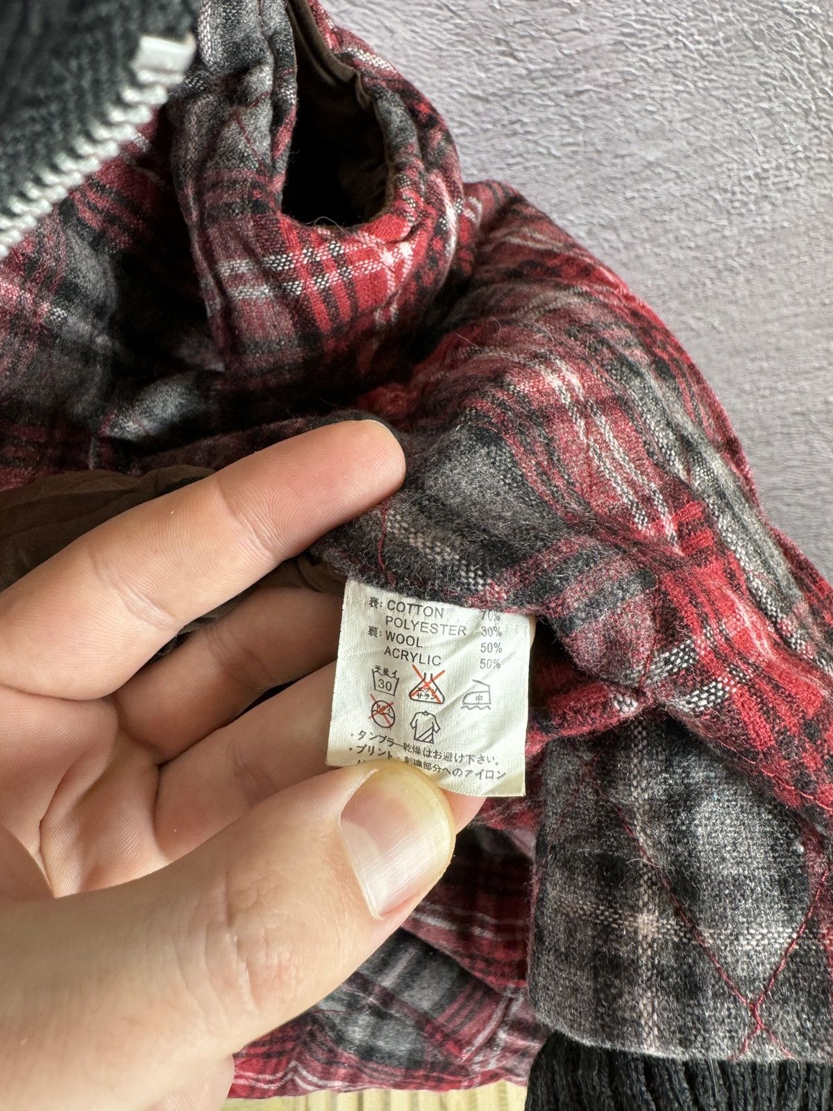 Untitled Artworks Artworks Insight Co. Ltd Japan reversible check velvet vest Size US M / EU 48-50 / 2 - 10 Thumbnail
