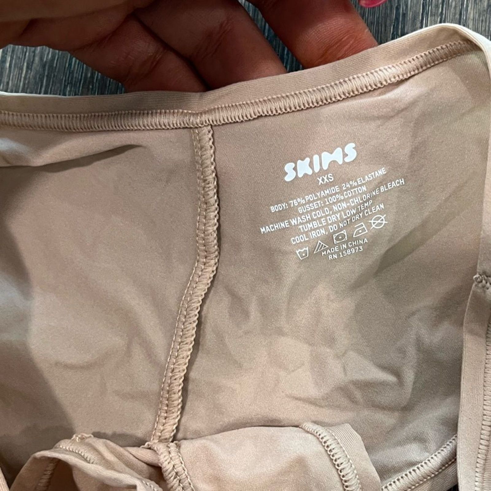 SKIMS NWOT Skims Fits Everybody Hipster Clay Size XXS Size ONE SIZE - 3 Thumbnail