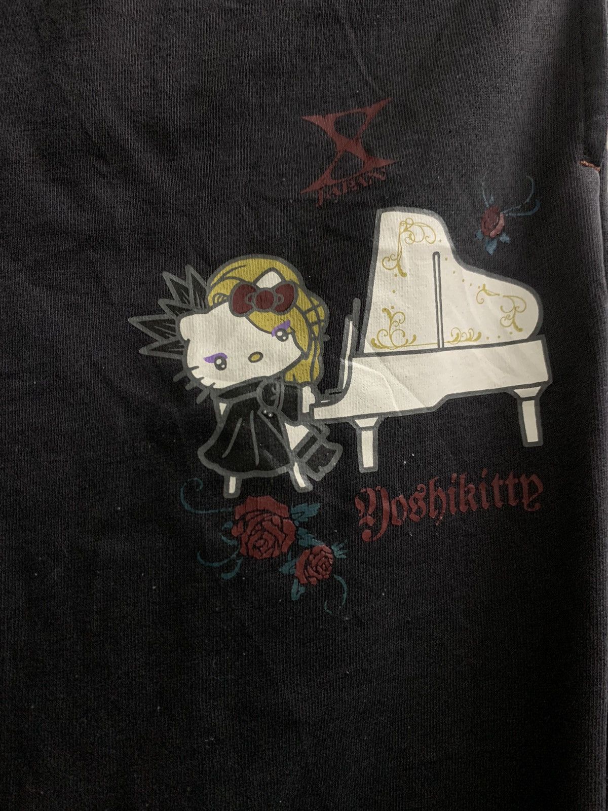 Japanese Brand × Vintage 🔥HOT🔥YOSHIKITTY SWEATPANT VERY RARE Size US 26 / EU 42 - 2 Thumbnail