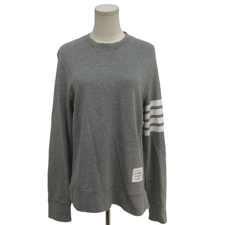 Thom Browne Thom Browne 4-Bar Stripe Sweatshirt Size L Size US L / EU 52-54 / 3 - 1 Thumbnail