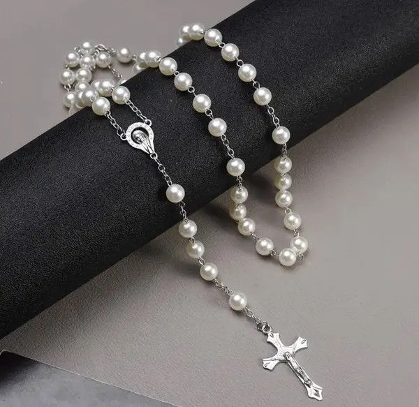 Jewelry Saint Benedict Rosary Necklace Chain Catholic Church Jesus Size ONE SIZE - 4 Thumbnail