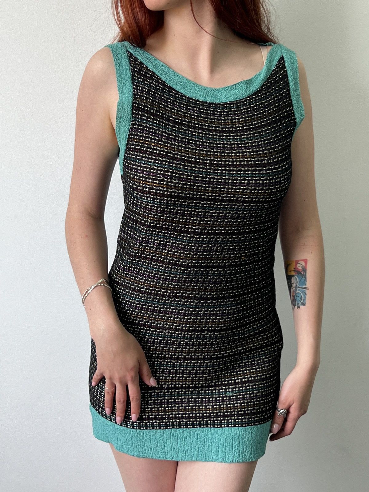 Missoni × Vintage Missoni mini knit dress Size M / US 6-8 / IT 42-44 - 1 Thumbnail
