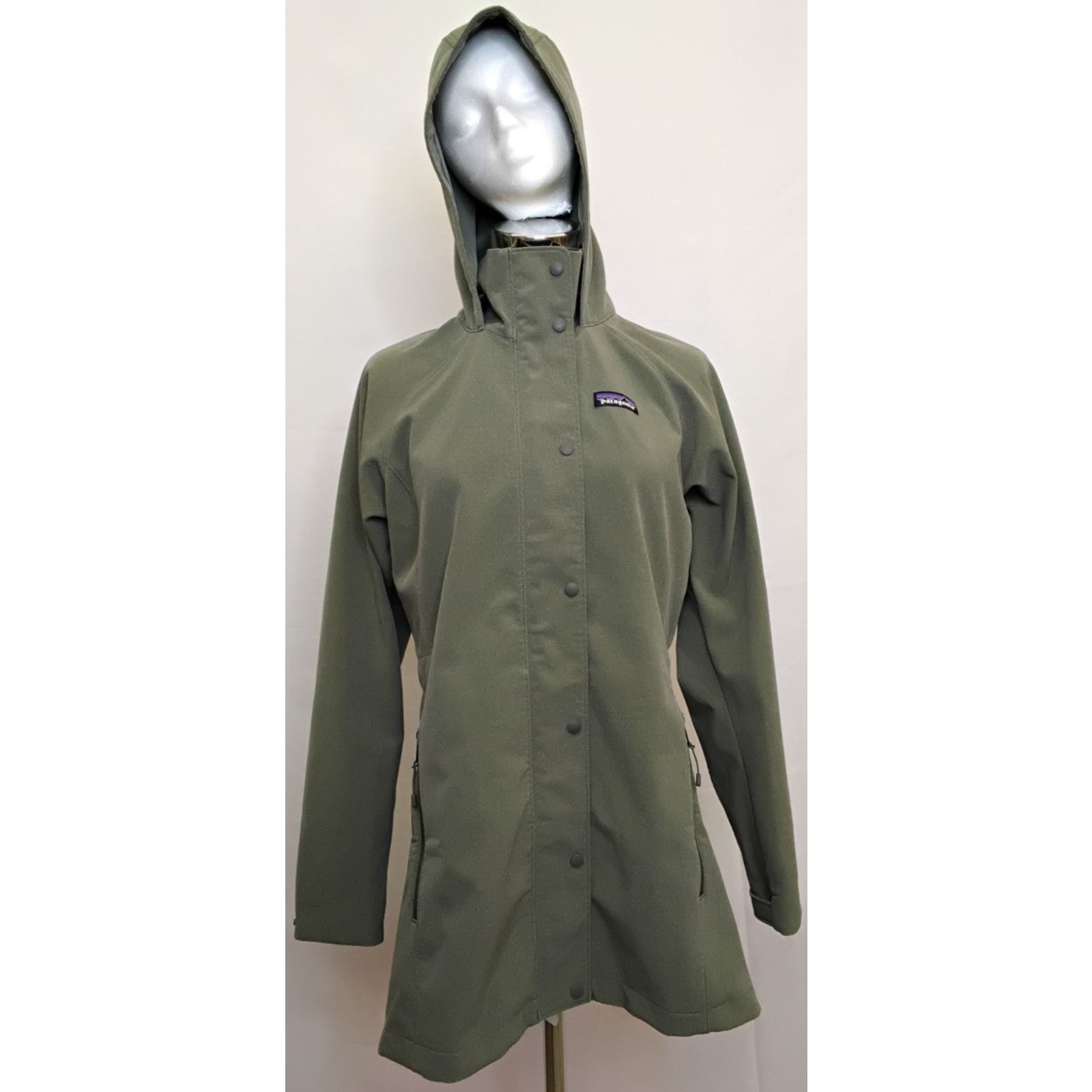 Patagonia Patagonia Adze Parka Women's S Green Hooded Unlined Size S / US 4 / IT 40 - 2 Thumbnail