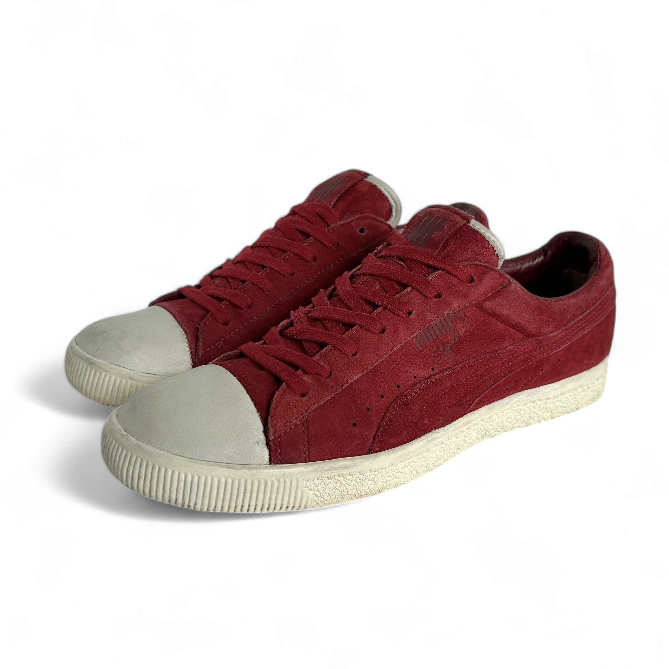Puma Puma Clyde X Undefeated Red Low Tops Size US 10.5 / EU 43-44 - 4 Thumbnail