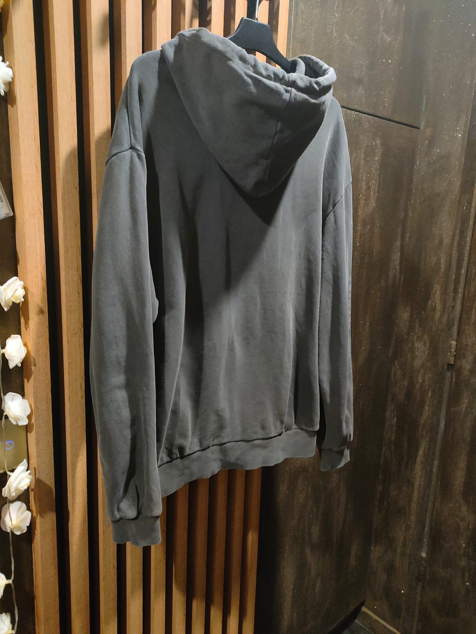 Forever 21 × Vintage Faded black grey stencil print ART&DESIGN hoodie forever 21 Size US M / EU 48-50 / 2 - 7 Thumbnail