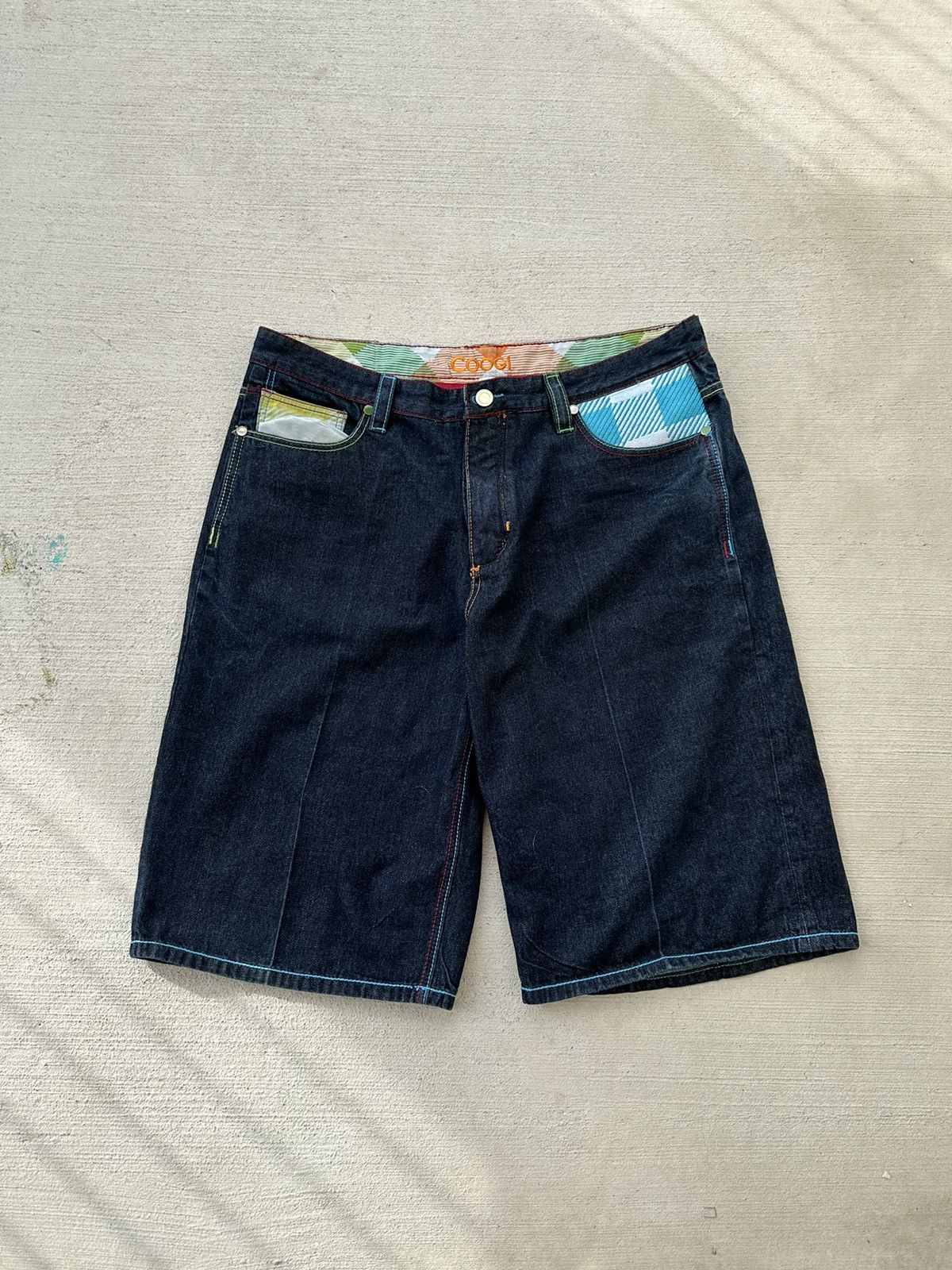 Coogi × Vintage Vintage Coogi Baggy Jorts Size US 36 / EU 52 - 2 Thumbnail