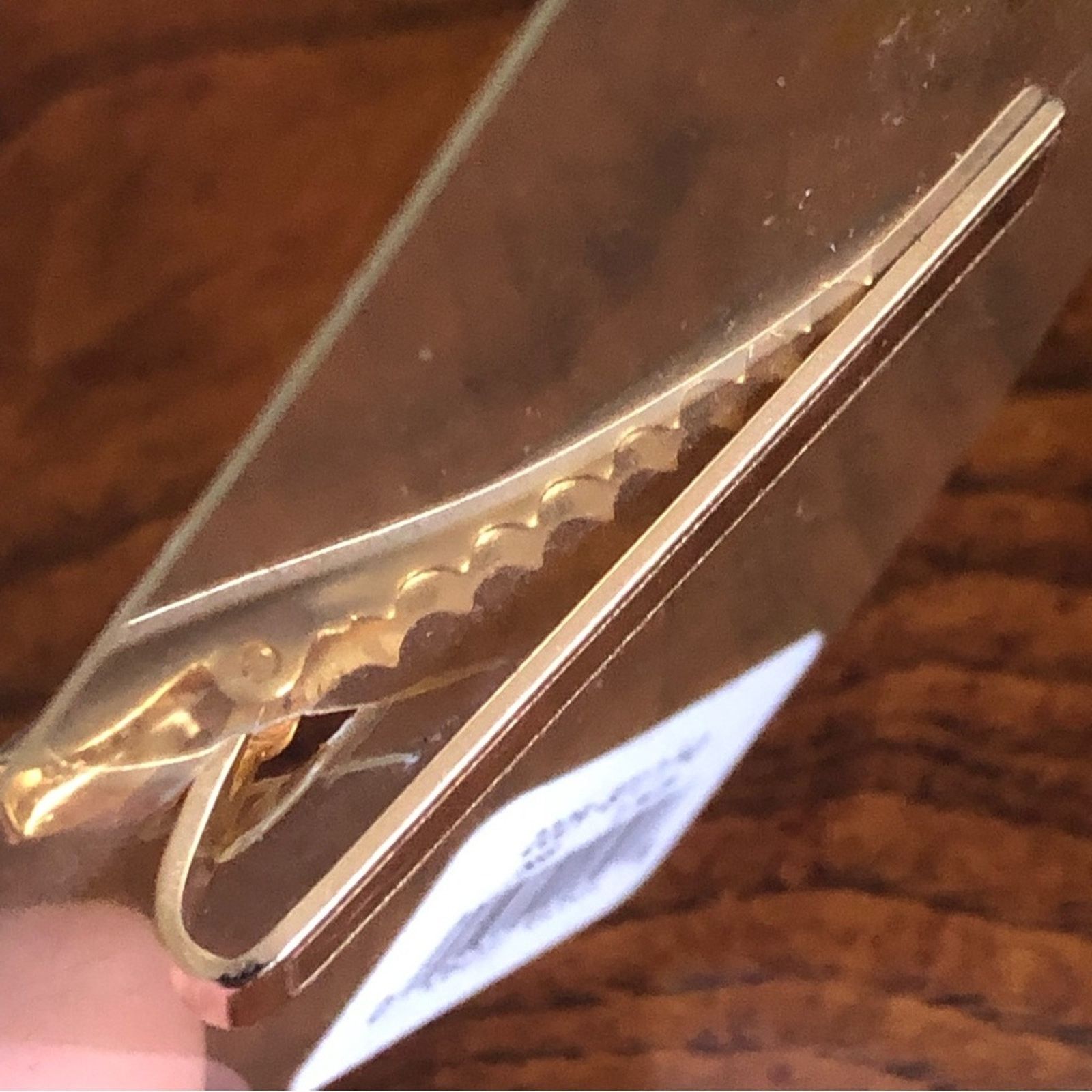 Pierre Cardin Pierre Cardin gold plated alligator tie bar clip NWT Size ONE SIZE - 4 Thumbnail