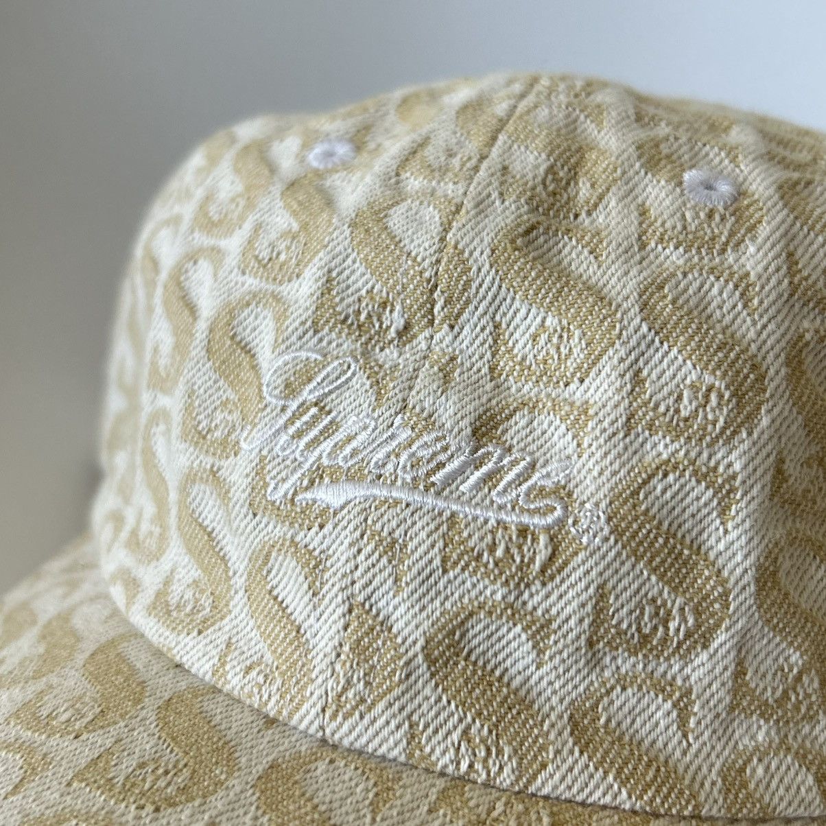 Supreme 2021 Supreme Script Monogram Denim 6 panel hat Size ONE SIZE - 2 Thumbnail