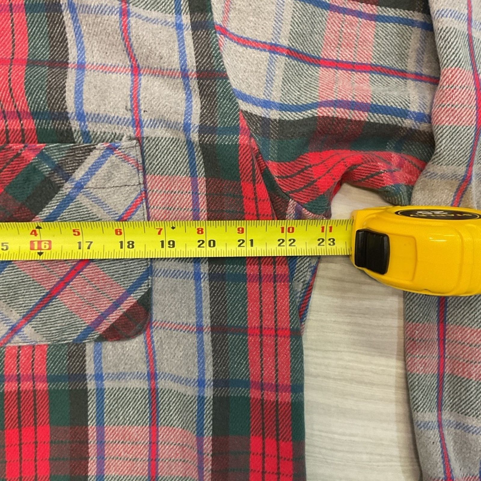 FiveBrother 1990's Five Brother Vintage Workwear Flannel Shirt Size US L / EU 52-54 / 3 - 6 Thumbnail