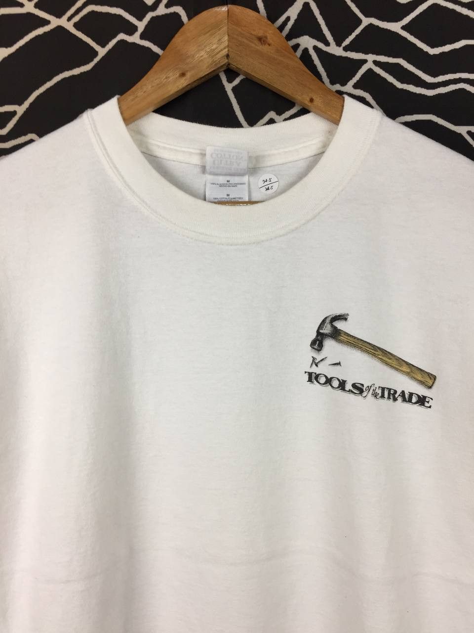 Vintage Vtg 90s 00s Tools of the Trade Carpenter Edition Tee Size US M / EU 48-50 / 2 - 8 Thumbnail