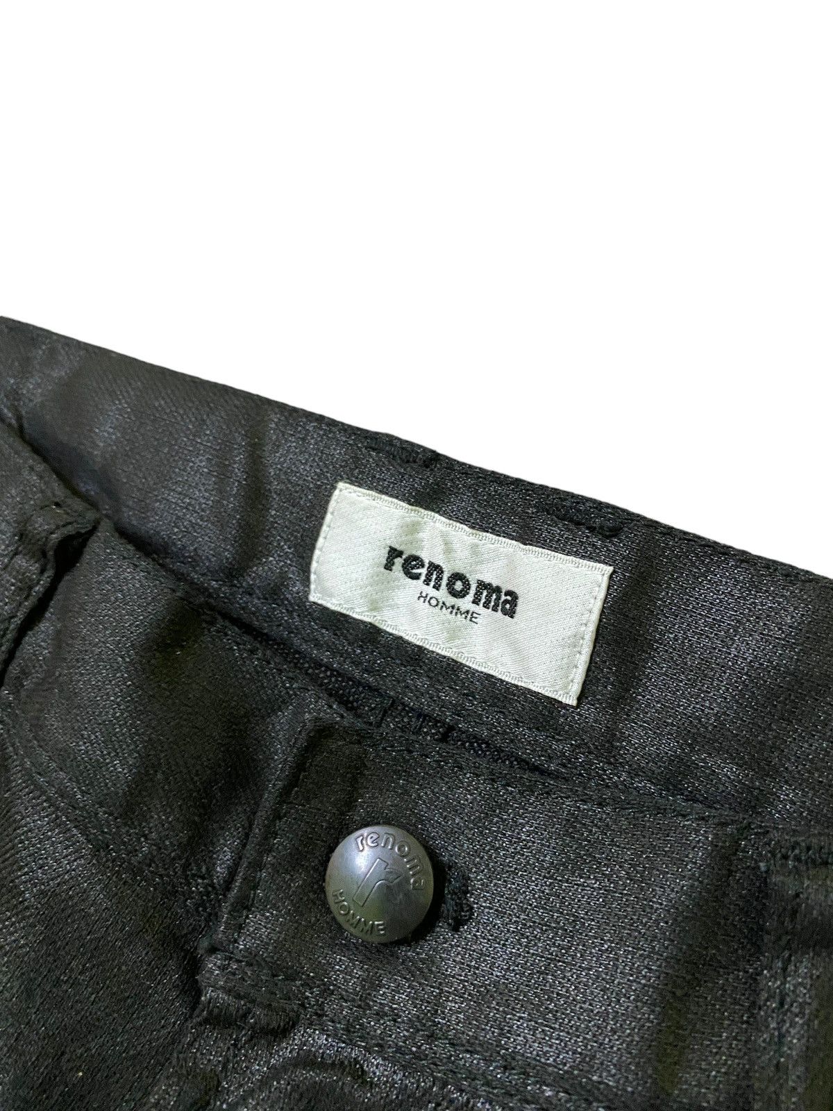 Renoma RARE ARCHIVE RENOMA HOMME WAXED DENIM JEANS Size US 30 / EU 46 - 10 Thumbnail