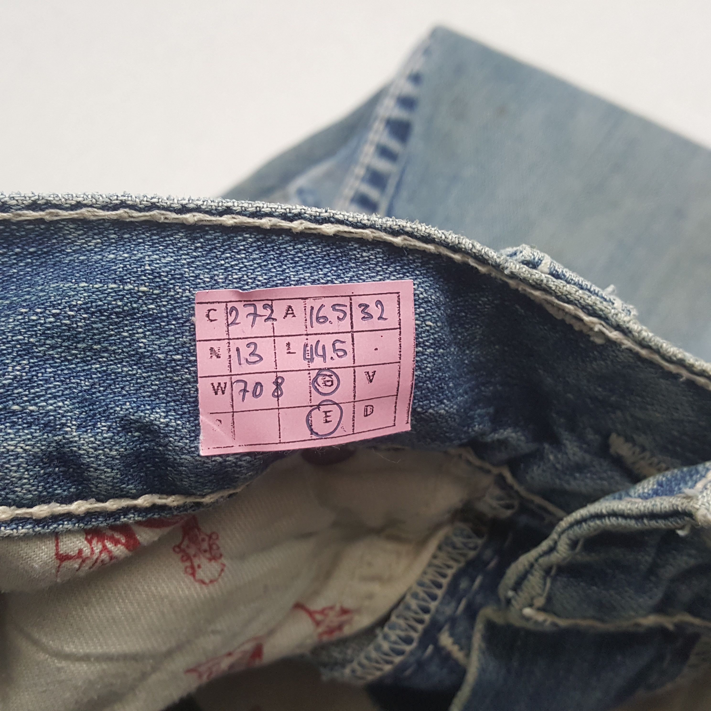 True Religion × Vintage True Religion Fashion Streetwear Style Distressed Jeans Size US 33 - 13 Thumbnail