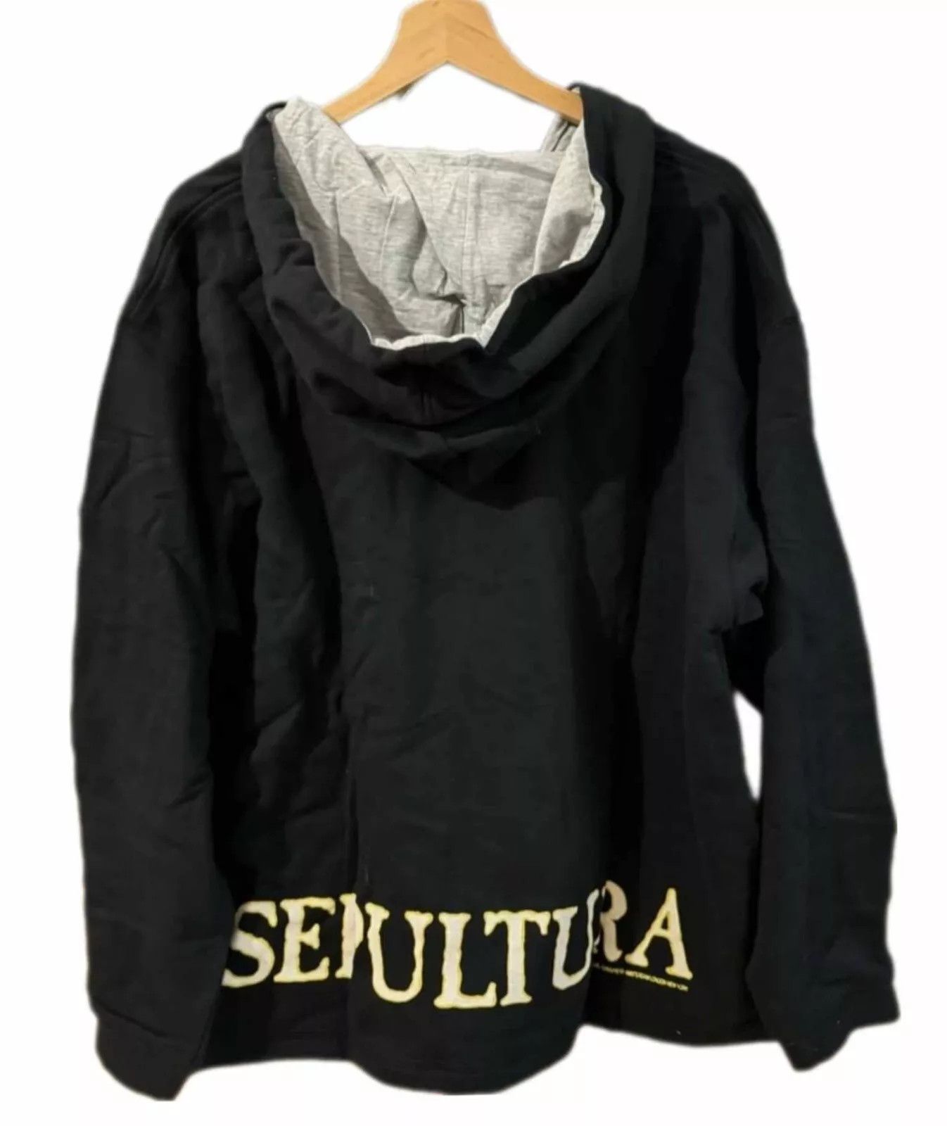 Band Tees × Vintage SEPULTURA 1997 Hoodie Vintage XL - Blue Grape Tag Size US XL / EU 56 / 4 - 5 Thumbnail