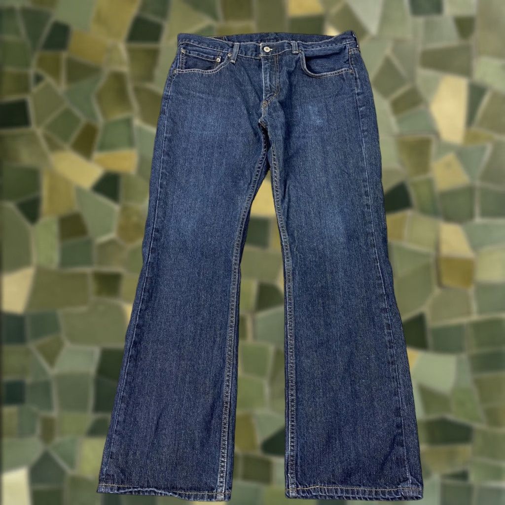 Levi's Levi's 527 Jeans Men 36x32 Bootcut Denim Cotton Vintage Style Dark Blue Casual Size US 36 / EU 52 - 1 Thumbnail