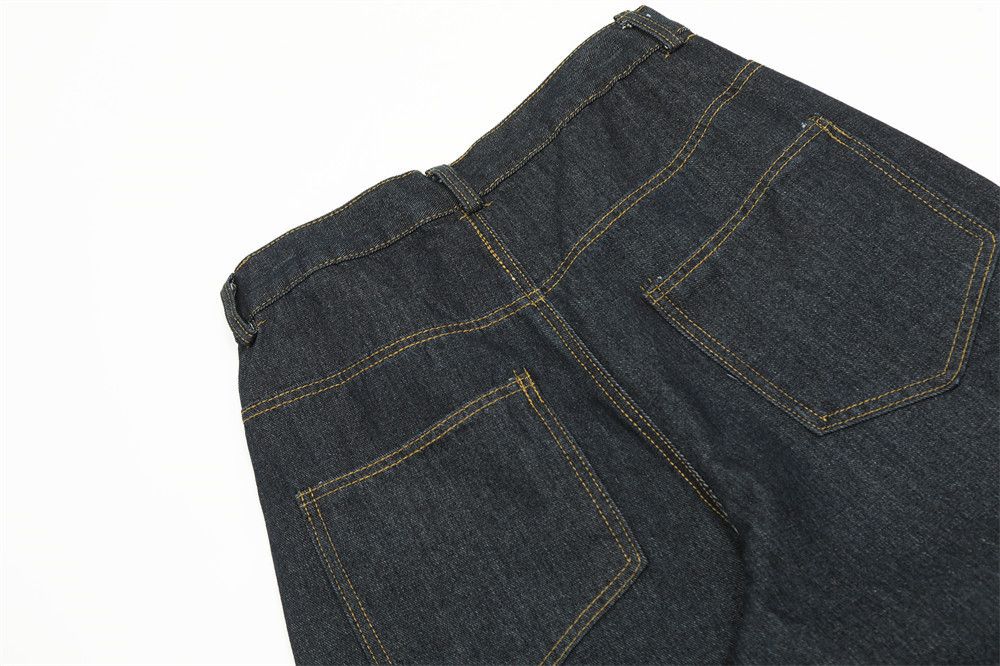 Japanese Brand × Jean American high street loose wide-leg versatile jeans Size US 32 / EU 48 - 5 Thumbnail