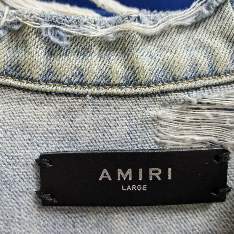 Amiri Amiri Metropolitan Denim Jacket-2506 Size US L / EU 52-54 / 3 - 3 Thumbnail