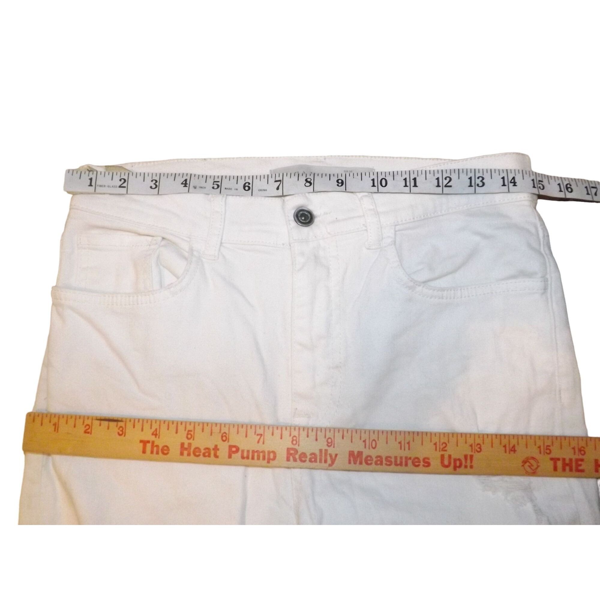 Zara Zara Man Jeans Sz 30 Sport Department White Floral Straight Size US 30 / EU 46 - 3 Thumbnail