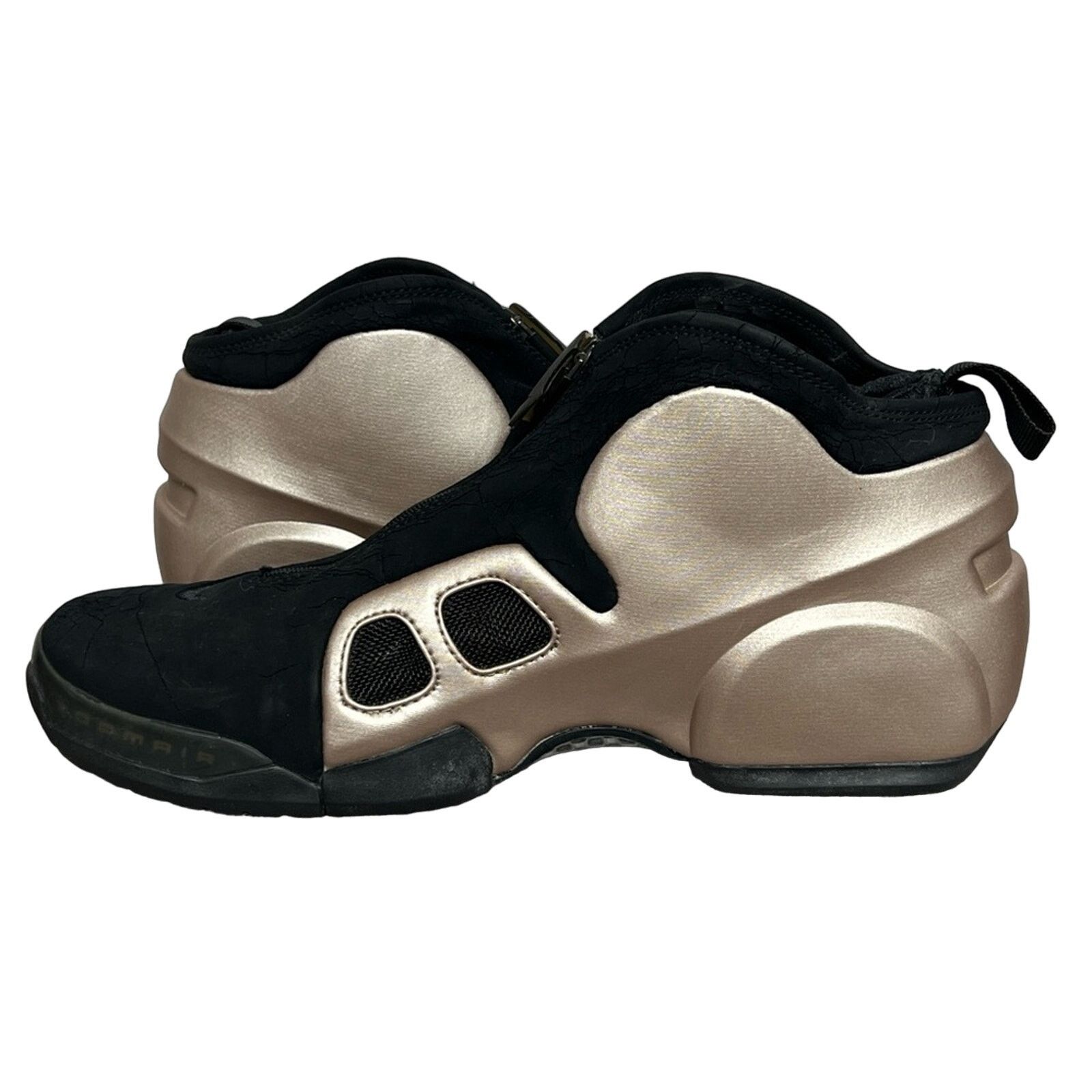 Nike Nike Air Flightposite 2010 KG Metallic Zinc/Black Men’s RARE Size US 10.5 / EU 43-44 - 5 Thumbnail