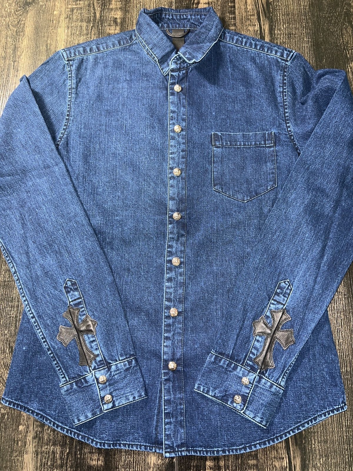Chrome Hearts Chrome Hearts Button Up Size US L / EU 52-54 / 3 - 1 Thumbnail