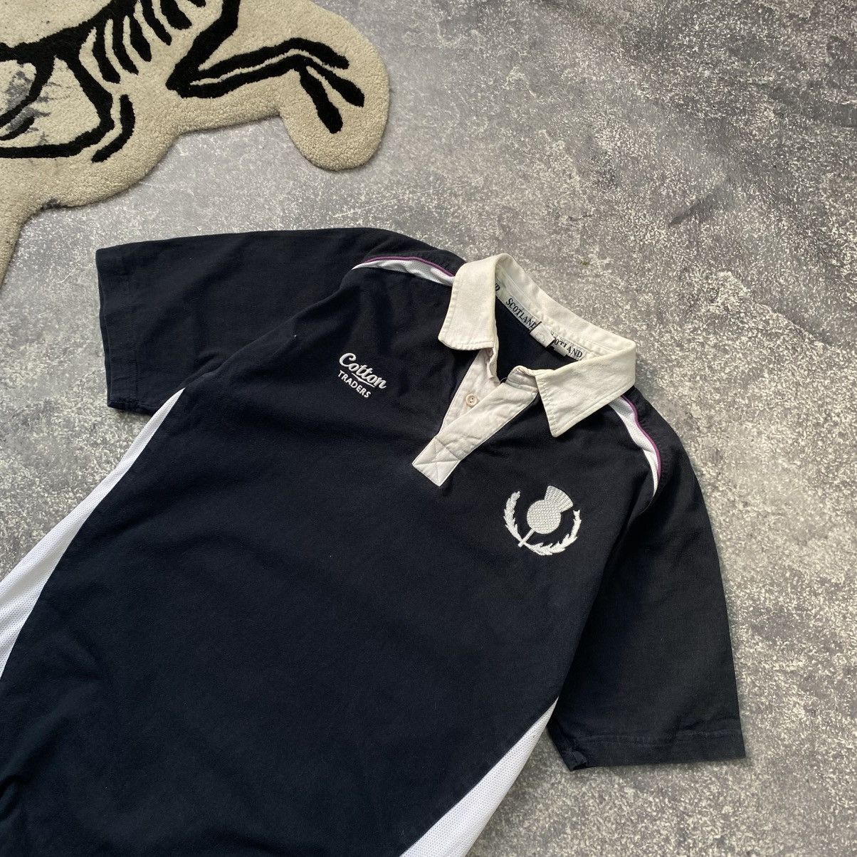 Rugby Ralph Lauren Vintage Scotland Cotton Rugby 90’s y2k rugby Size US M / EU 48-50 / 2 - 2 Thumbnail