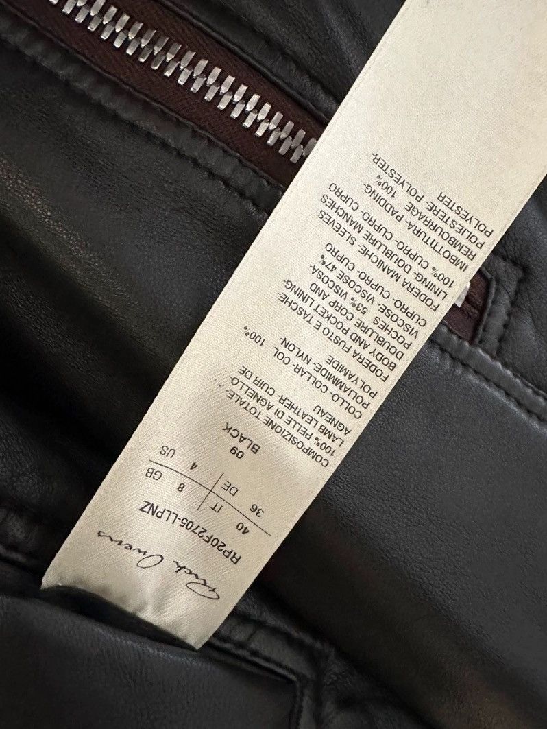 Rick Owens Rick owens Ro leather jacket 2412-Nextarrow Size US XXS / EU 40 - 8 Thumbnail