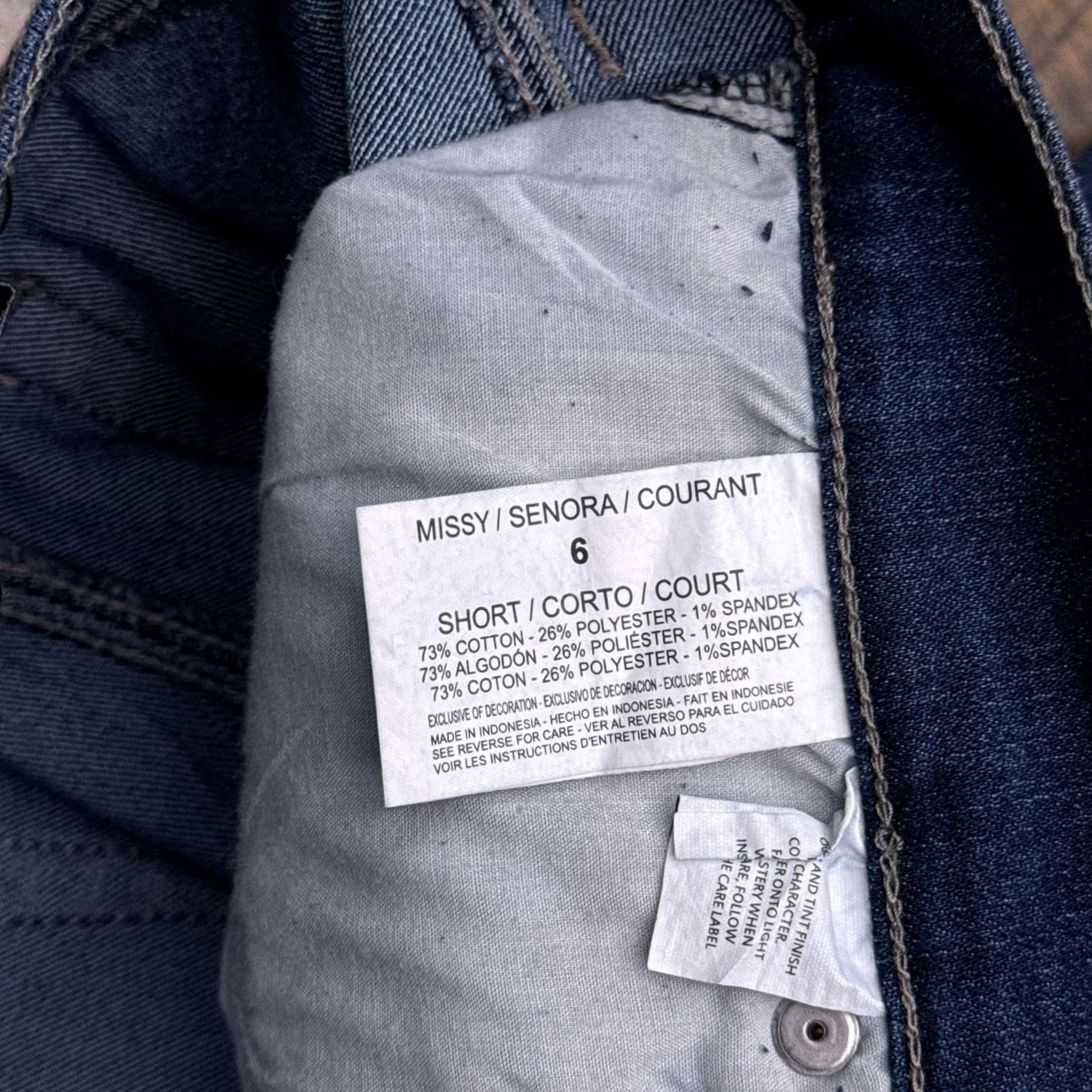 Gloria Vanderbilt Gloria Vanderbilt Amanda Jeans 6 Regular Jeans Women Blue 5-Pocket Denim Size 28" / US 6 / IT 42 - 6 Thumbnail