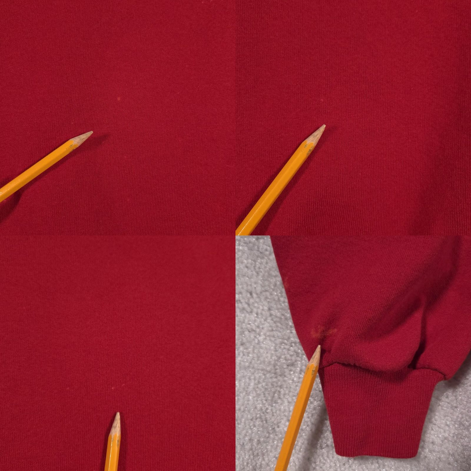 Jerzees Jerzees Sweatshirt Mens 3XL Red Crewneck Pullover Made USA NuBlend Size US XXL / EU 58 / 5 - 8 Thumbnail