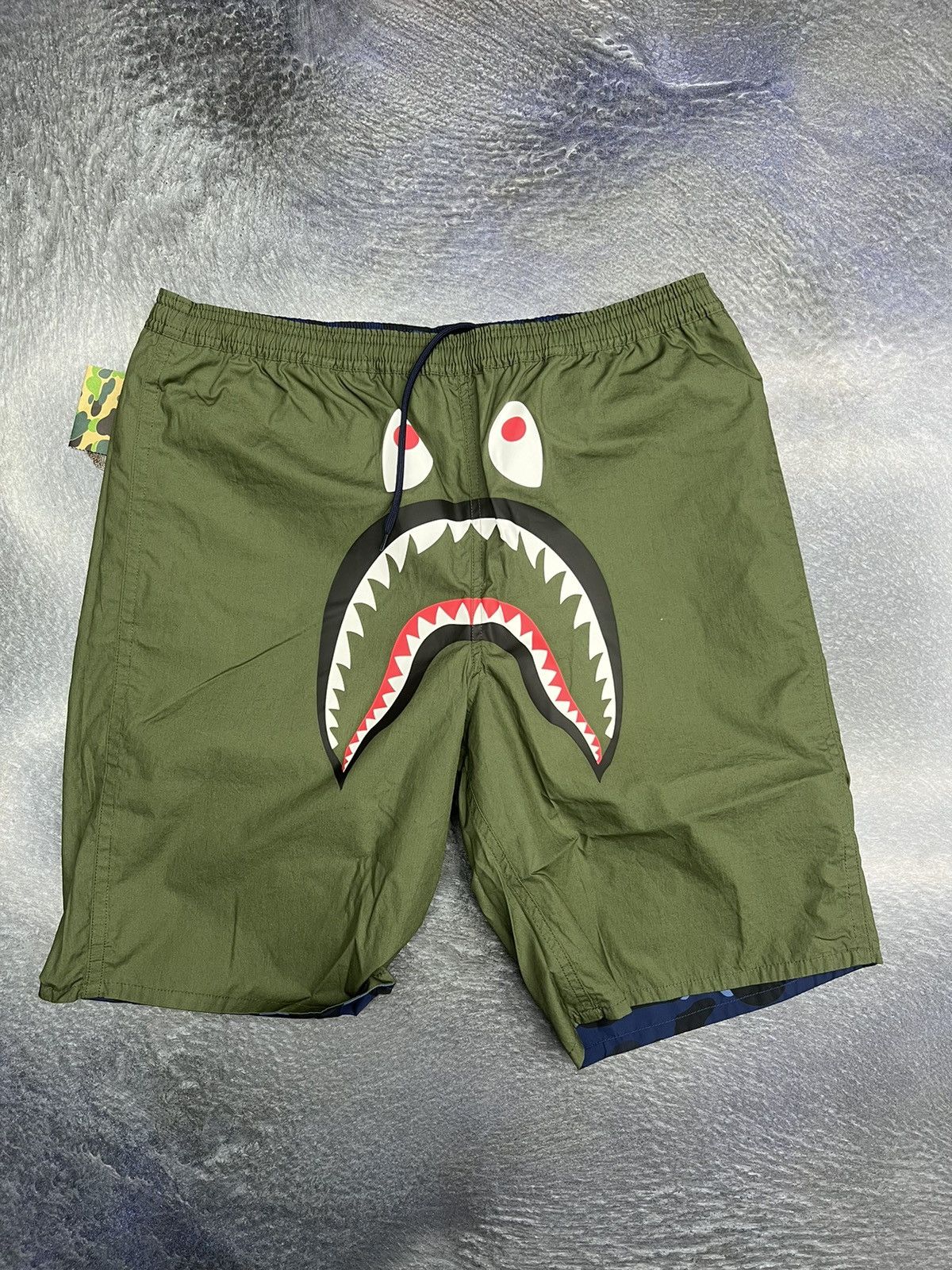 Bape Bape Color Camo Shark Reversible Shorts Size US 38 / EU 54 - 3 Thumbnail