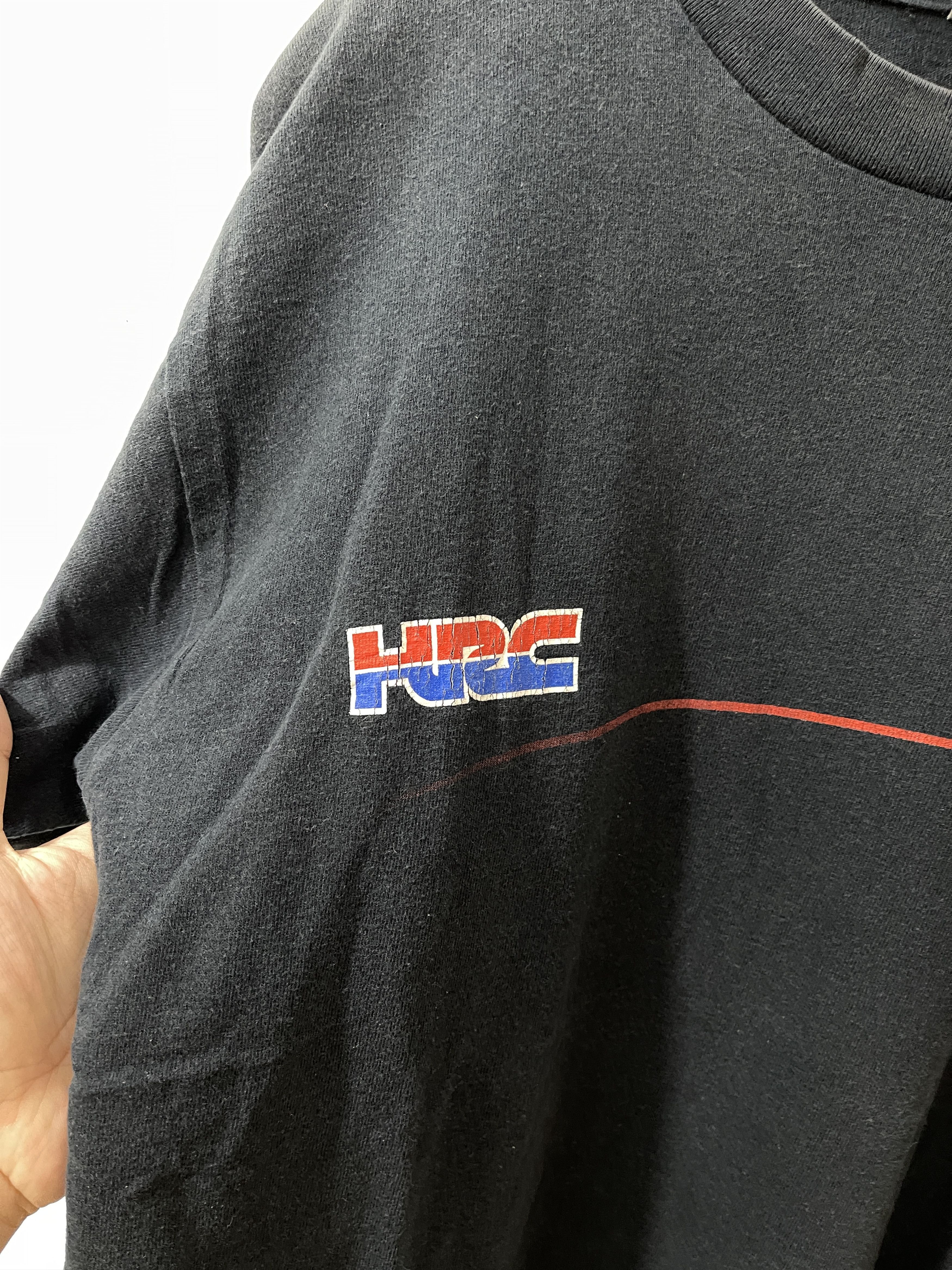 Honda Vintage Honda Racing Club HRC Japan Faded Tshirt Size US M / EU 48-50 / 2 - 2 Thumbnail
