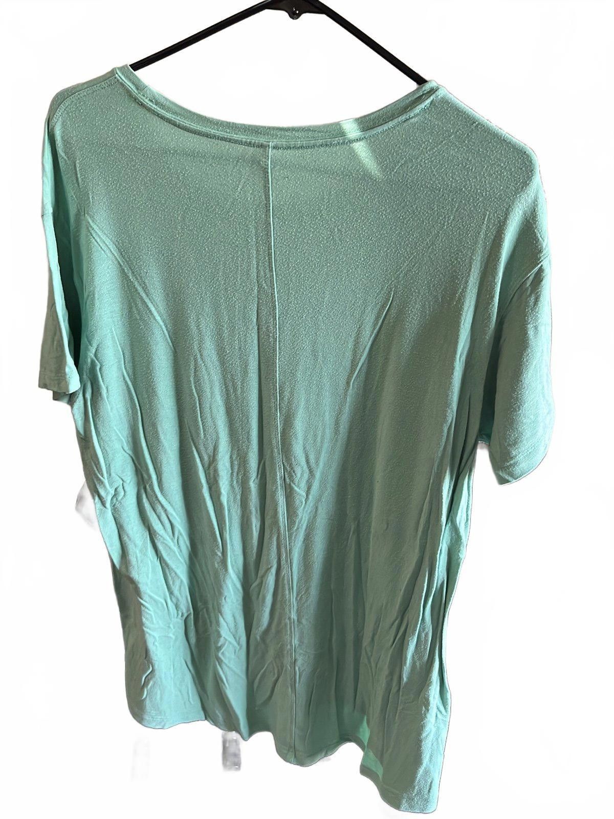 American Eagle Outfitters American Eagle Soft & Sexy Mint Green Tee Size M / US 6-8 / IT 42-44 - 3 Thumbnail