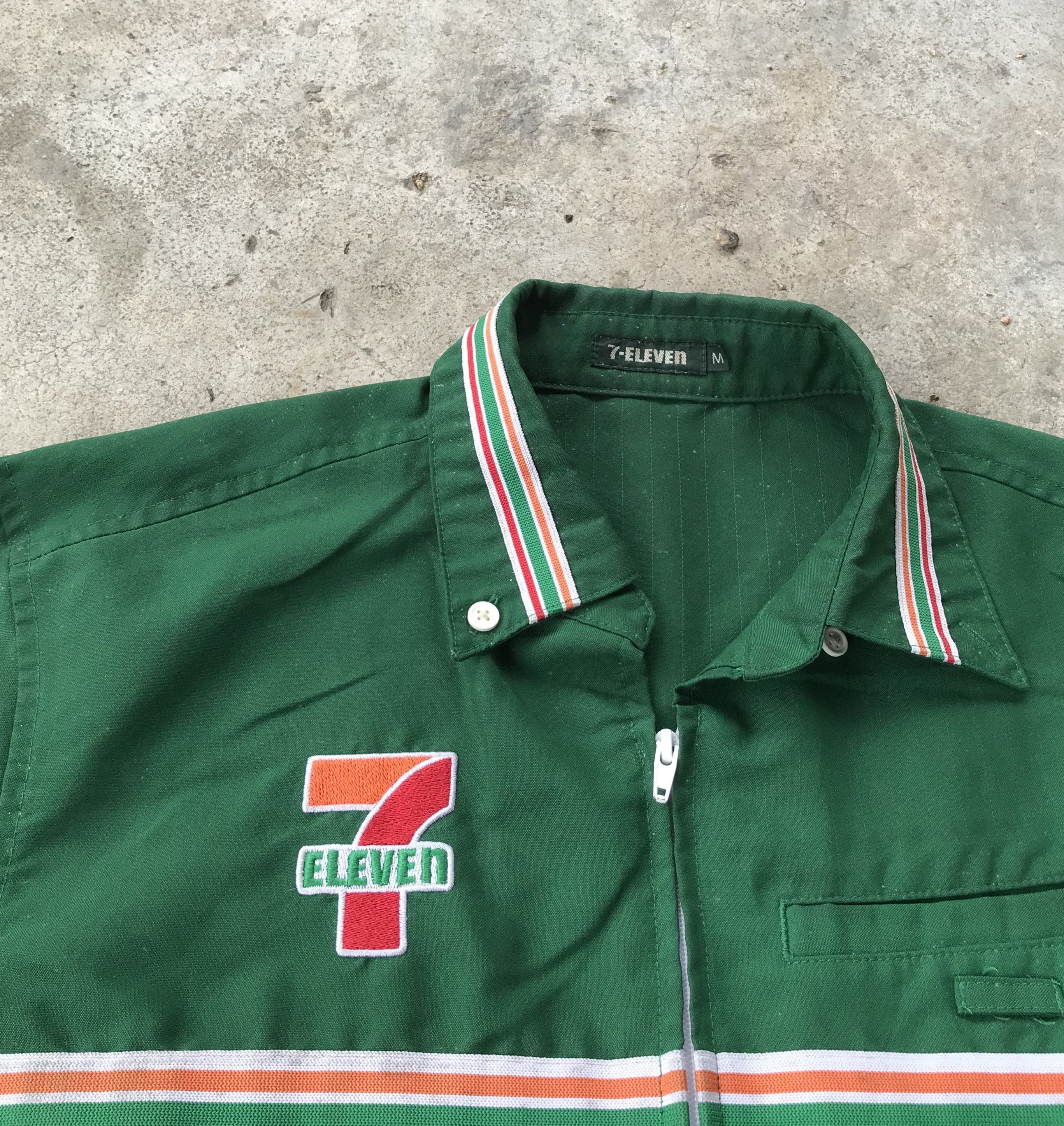 Vintage 7 eleven zipper shirts Size US M / EU 48-50 / 2 - 2 Thumbnail