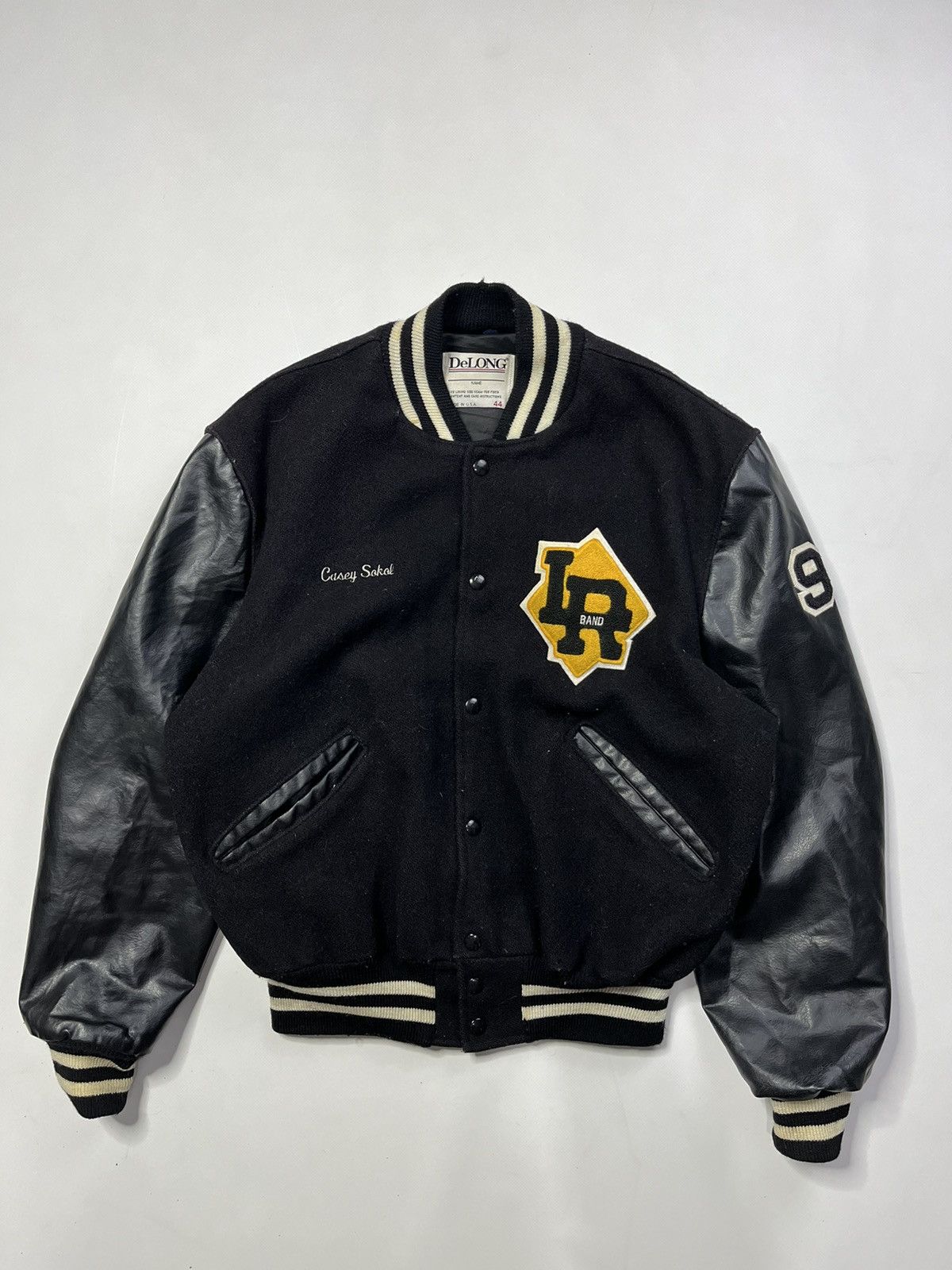 Delong × Vintage Delong Sokol Varsity Bomber jacket Size US M / EU 48-50 / 2 - 1 Thumbnail