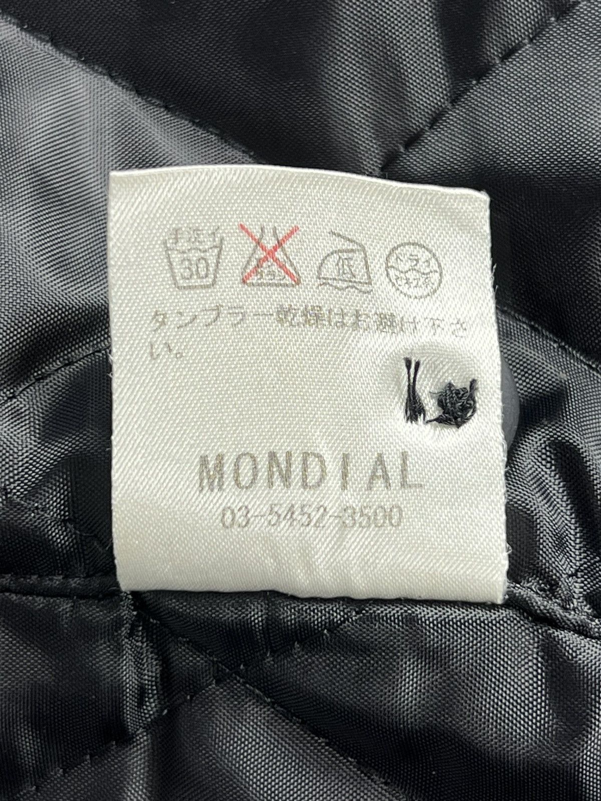 Japanese Brand Vintage Mondial Shadow Plaid Jacket Size US L / EU 52-54 / 3 - 11 Thumbnail