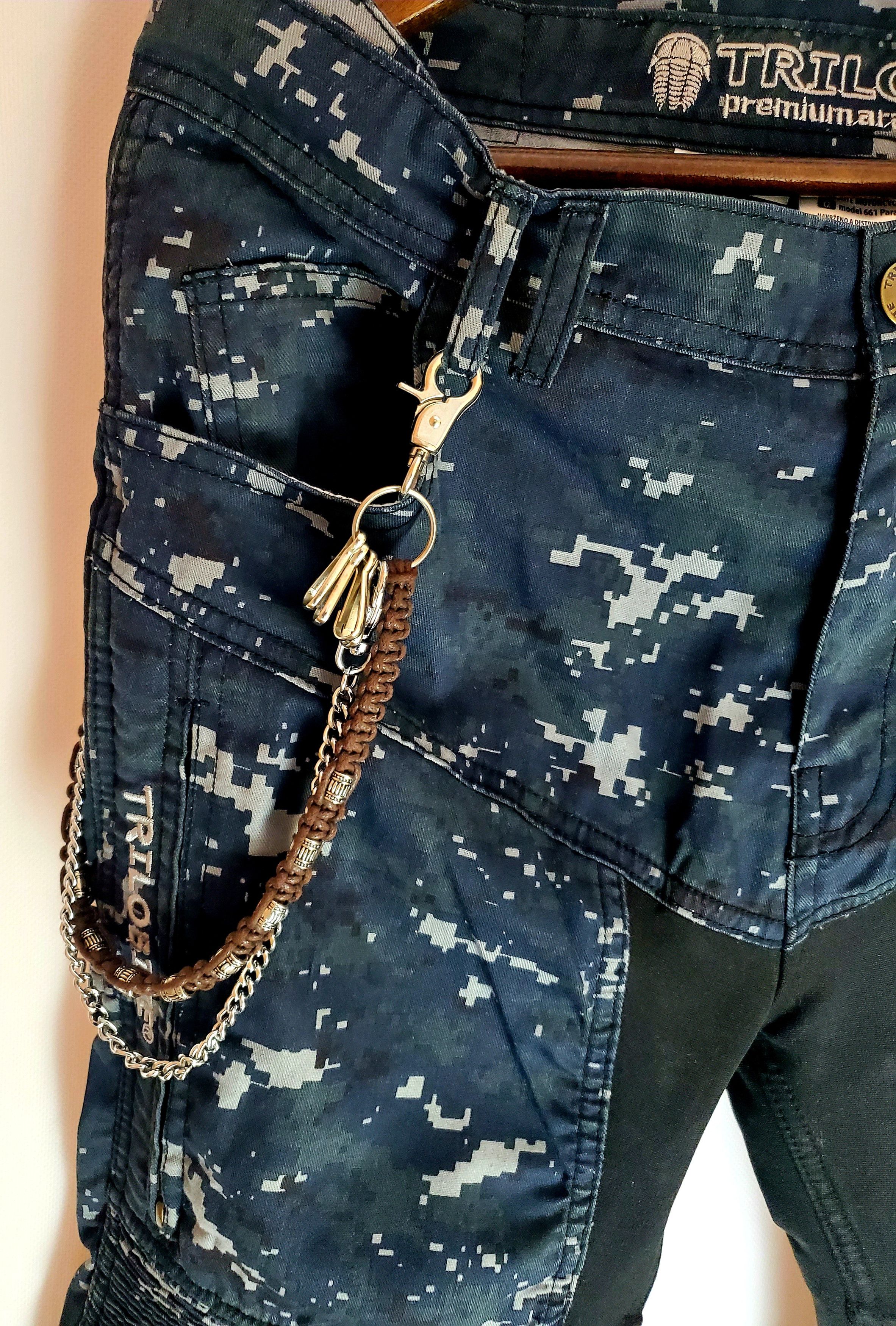 Other Trilobite Parado Motorcycle Jeans Digi Camo Blue perfect con Size US 32 / EU 48 - 3 Thumbnail
