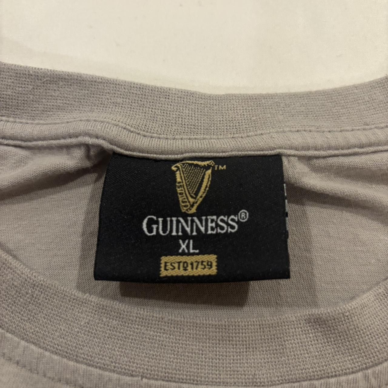 Other Guinness T-Shirt XL Size US XL / EU 56 / 4 - 3 Thumbnail