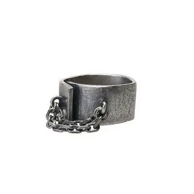 Japanese Brand × Jewelry Vintage Black Stainless Steel Ring (size 7-13) Size ONE SIZE - 3 Thumbnail