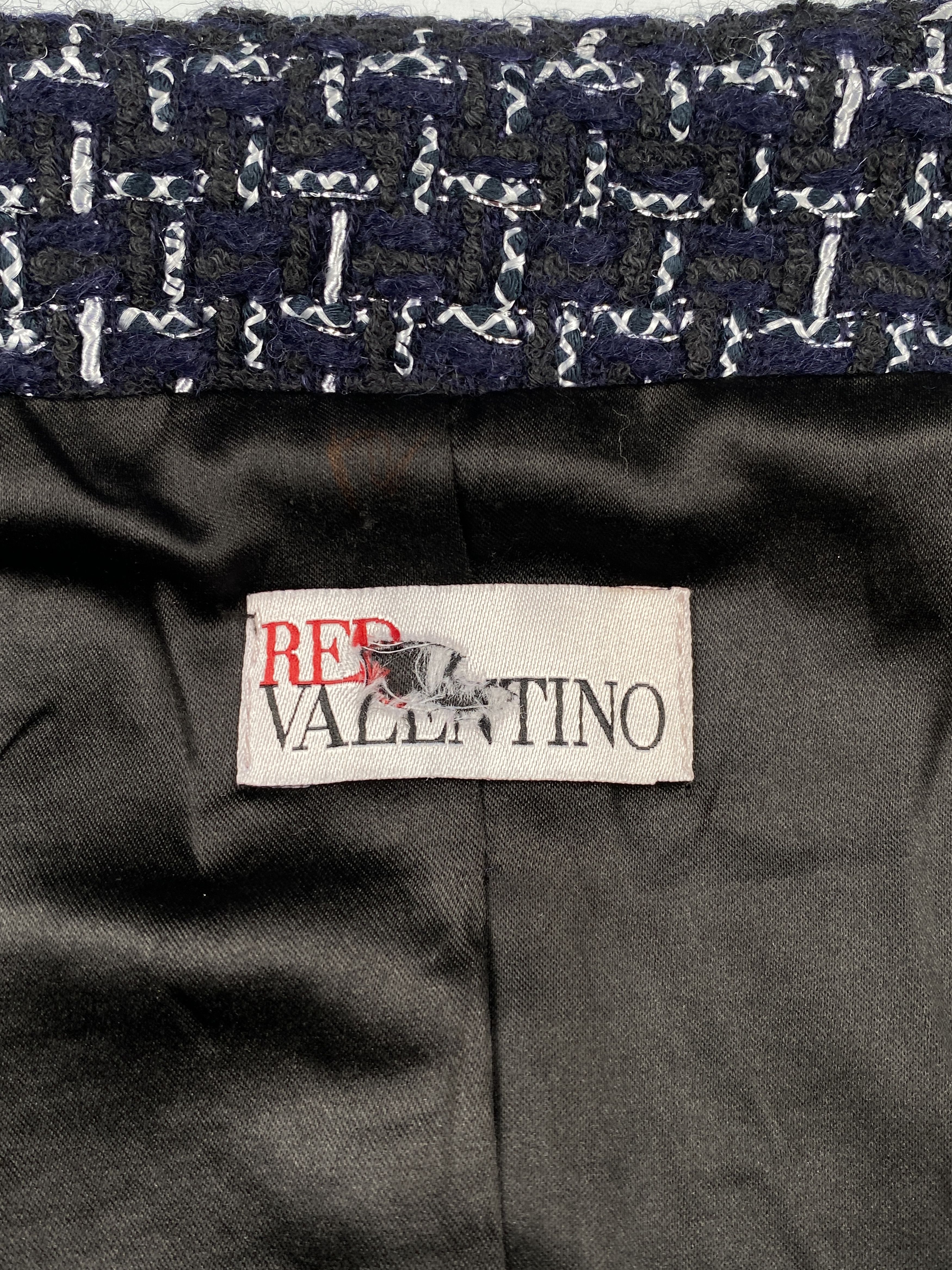 RED Valentino Garavani Tweed Jacket Size ONE SIZE - 13 Thumbnail