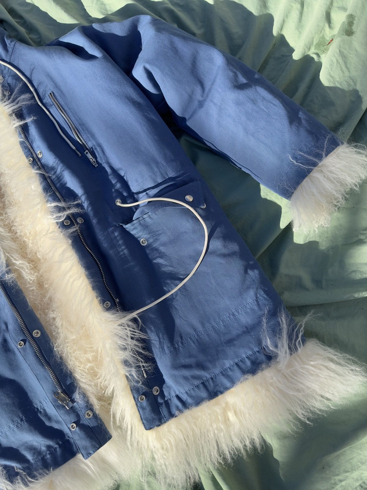Calvin Klein 205W39NYC CALVIN KLEIN 205W39NYC Raf Simons Monogolian lamb fur coat Size US XS / EU 42 / 0 - 23 Thumbnail